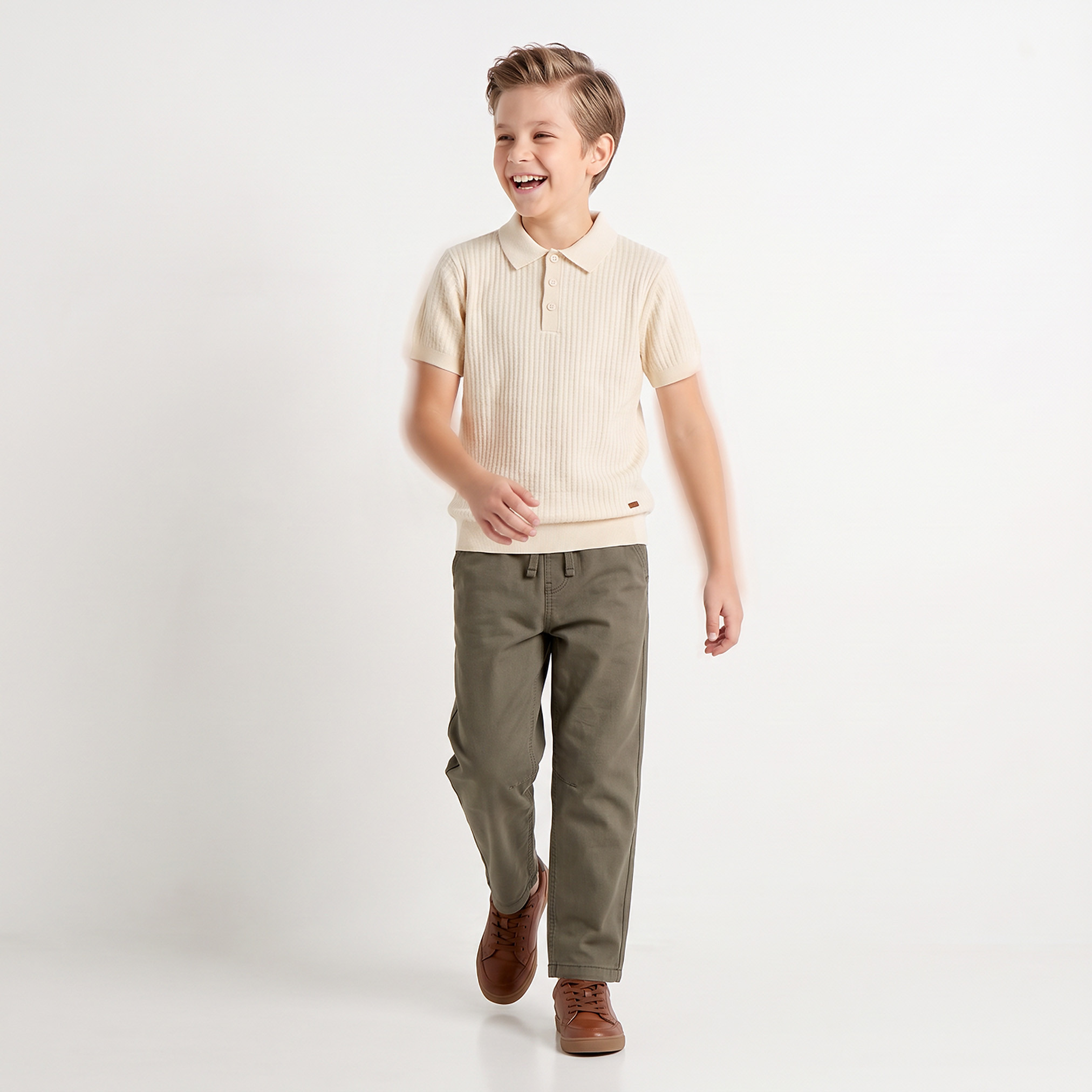 بنطلون بجيوب وخصر مطاطي برباط من إليجو-boys-clothing-bottoms-trousers-image-5