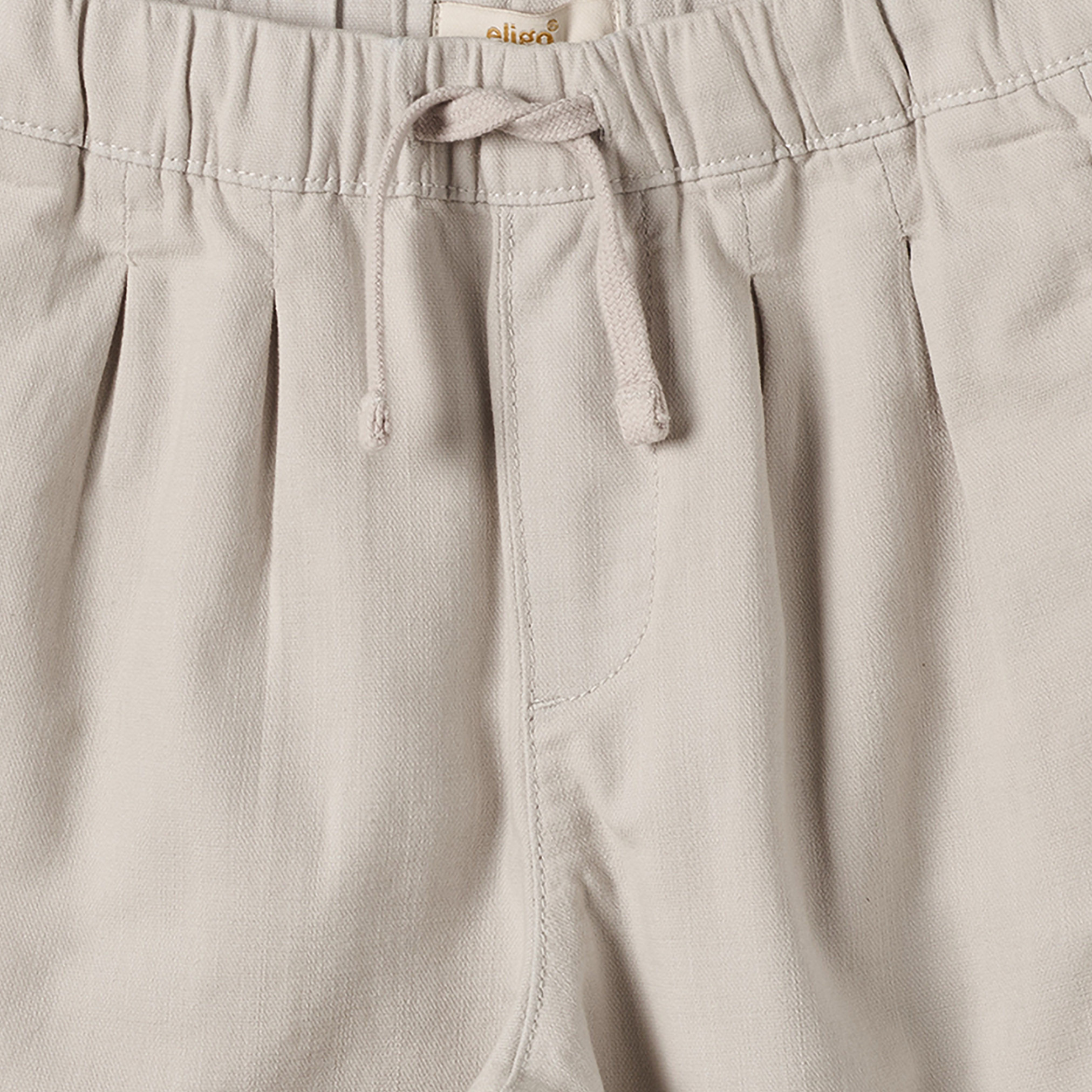 Eligo Regular Fit Trousers with Pockets, Drawstring Waist-boys-clothing-bottoms-trousers-image-4
