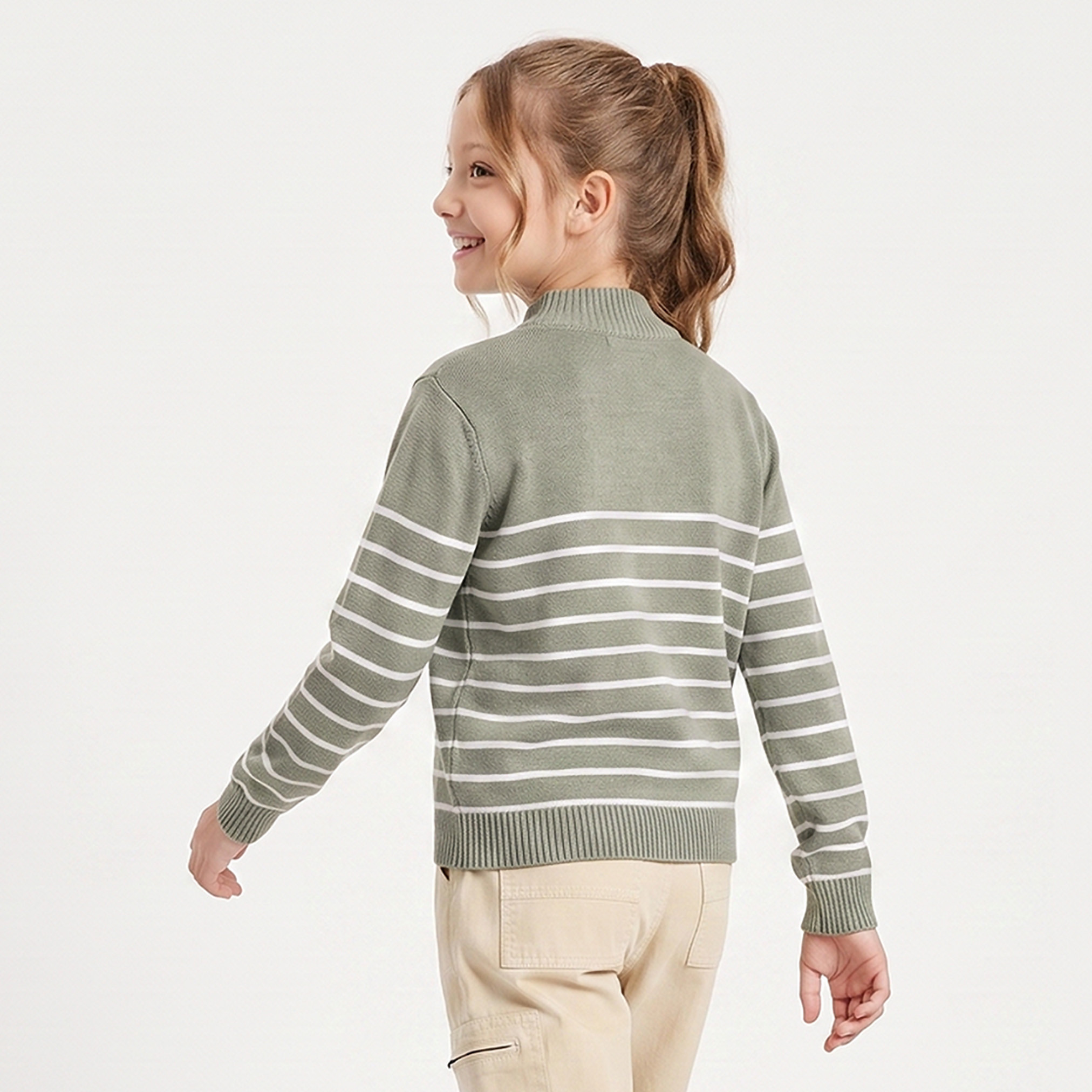 Eligo Striped Sweater with Long Sleeves-boys-clothing-jumpersandcardigans-image-2