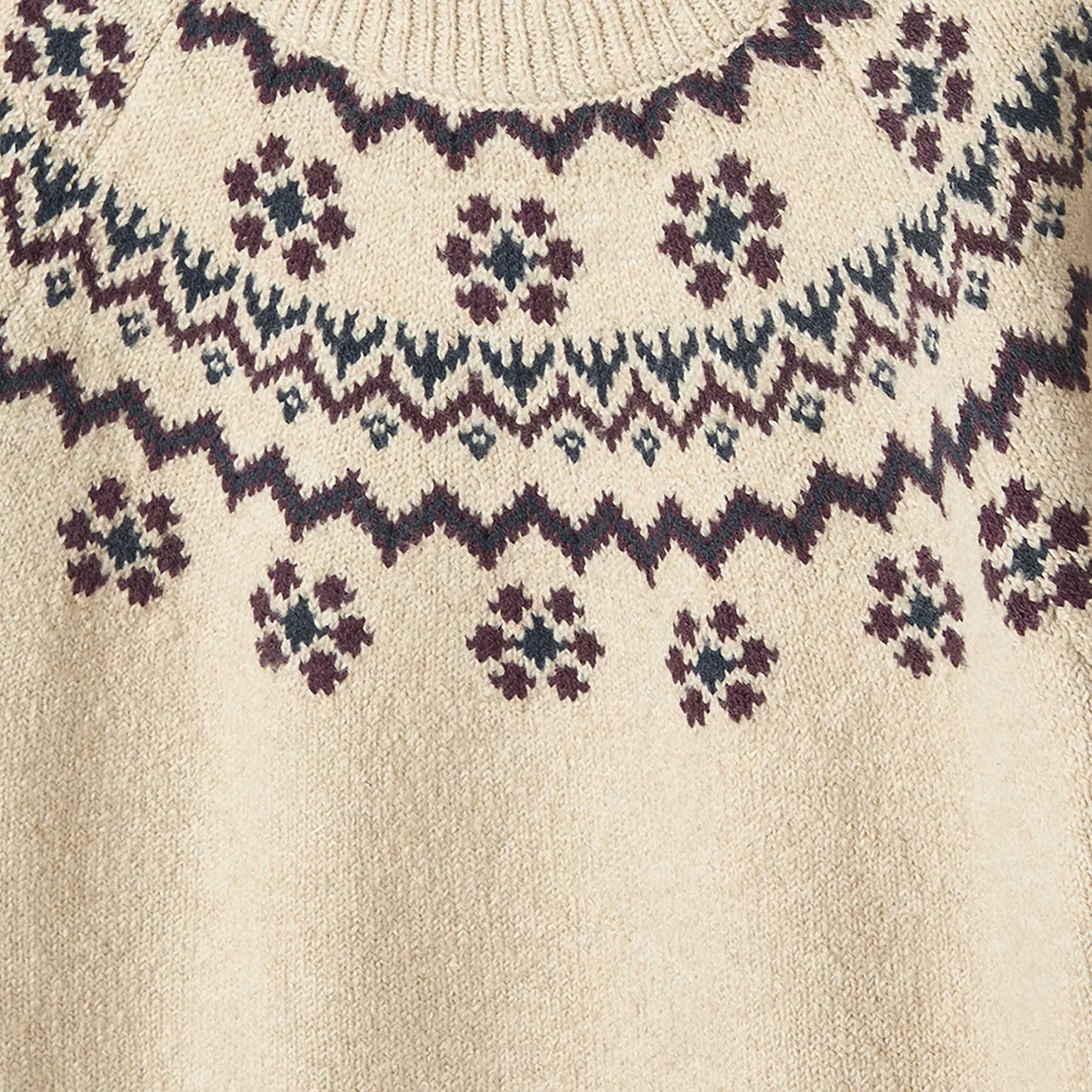 كنزة محبوكة بأكمام طويلة وبنقشة فير آيل من إليجو-boys-clothing-jumpersandcardigans-image-4