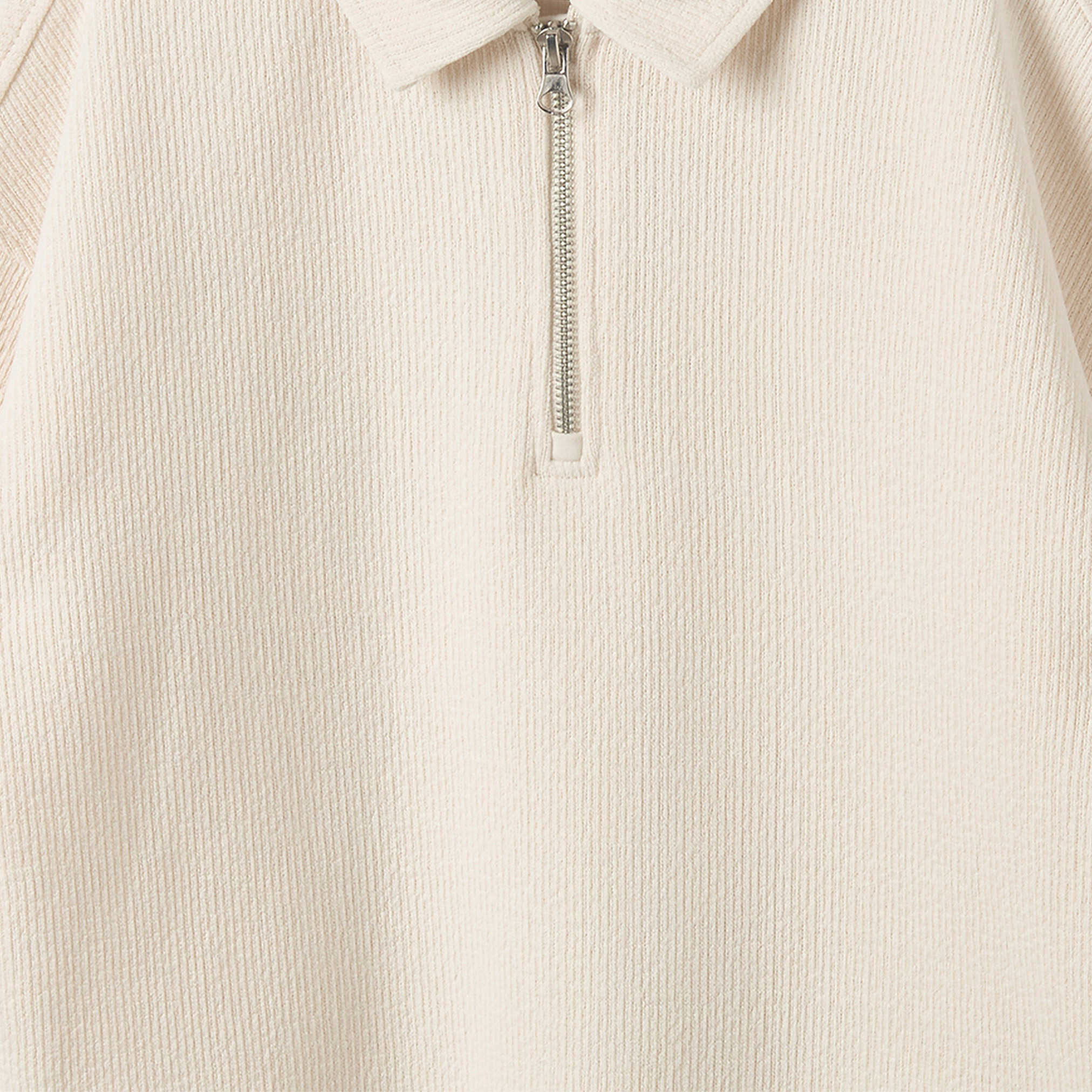 Eligo Collared Sweatshirt with Zip Closure-boys-clothing-winterwear-sweatshirts-image-4