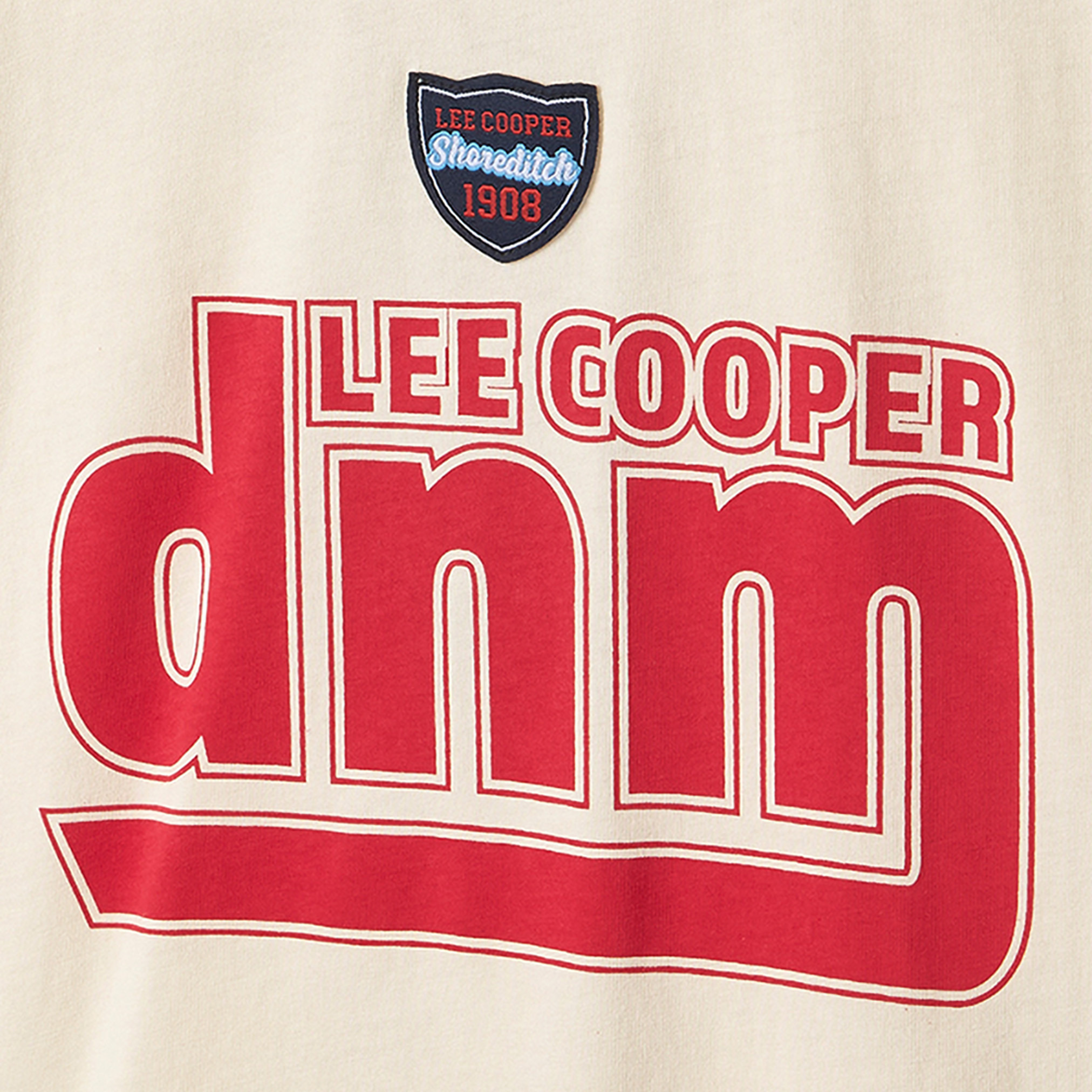 Lee Cooper Crew Neck Short Sleeves T-shirt with Logo Print-boys-clothing-tshirtsandpolos-image-4