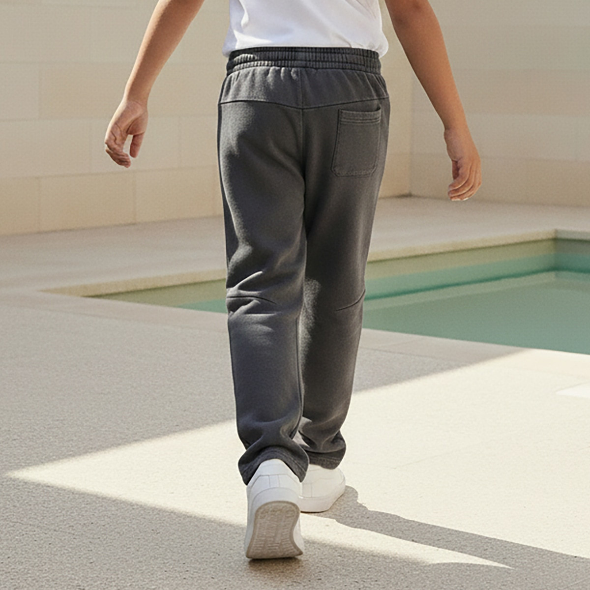 Lee Cooper Drawstring Waistband Joggers with Applique Detail-boys-clothing-bottoms-joggersandtrackpants-image-3