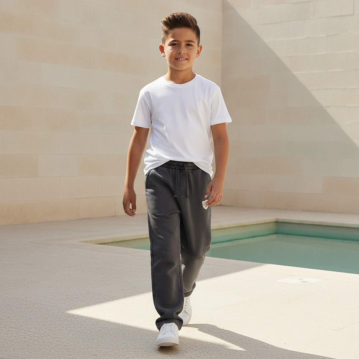 Lee Cooper Drawstring Waistband Joggers with Applique Detail-boys-clothing-bottoms-joggersandtrackpants-image-6