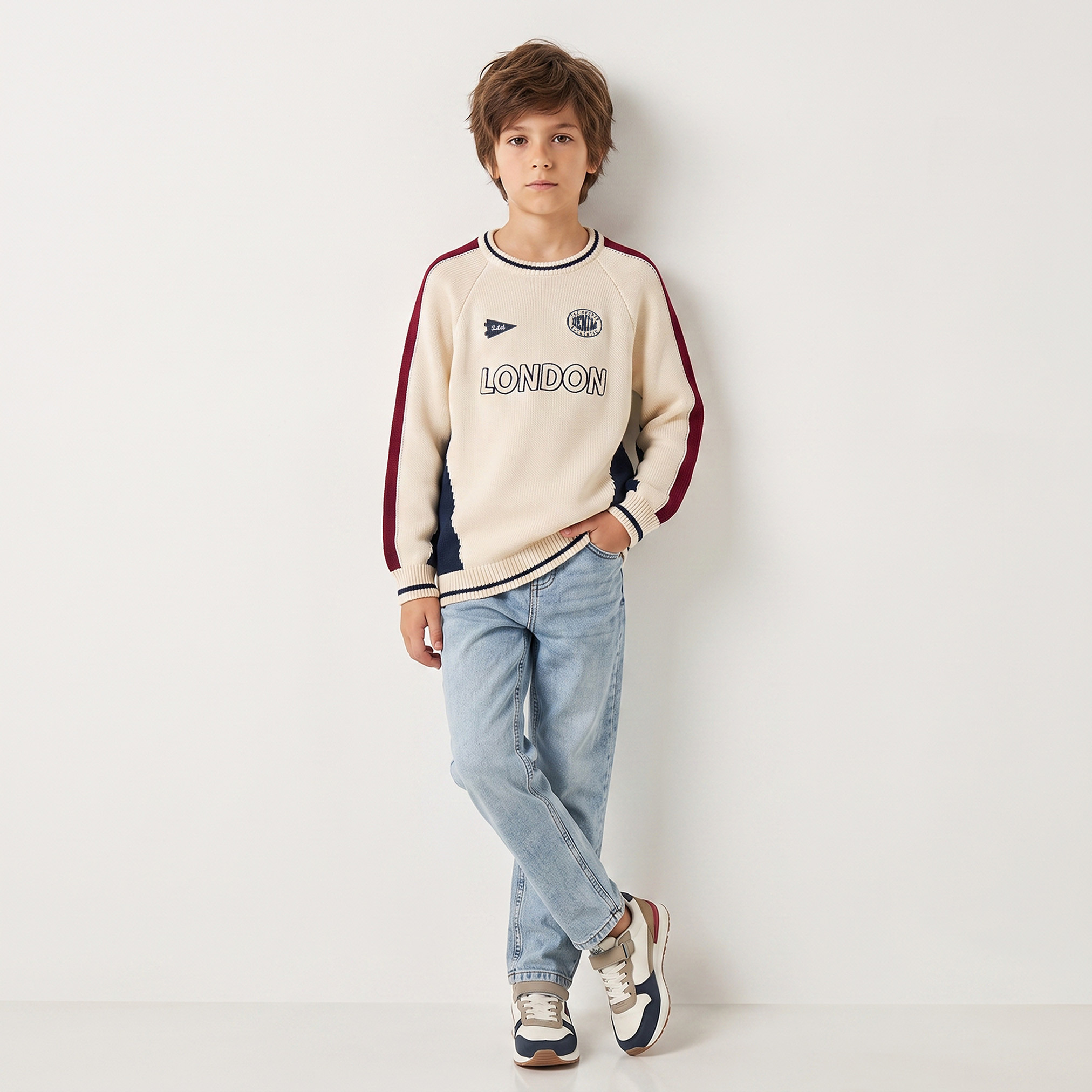 سويت شيرت مطرز بأكمام طويلة من لي كوبر-boys-clothing-jumpersandcardigans-image-4