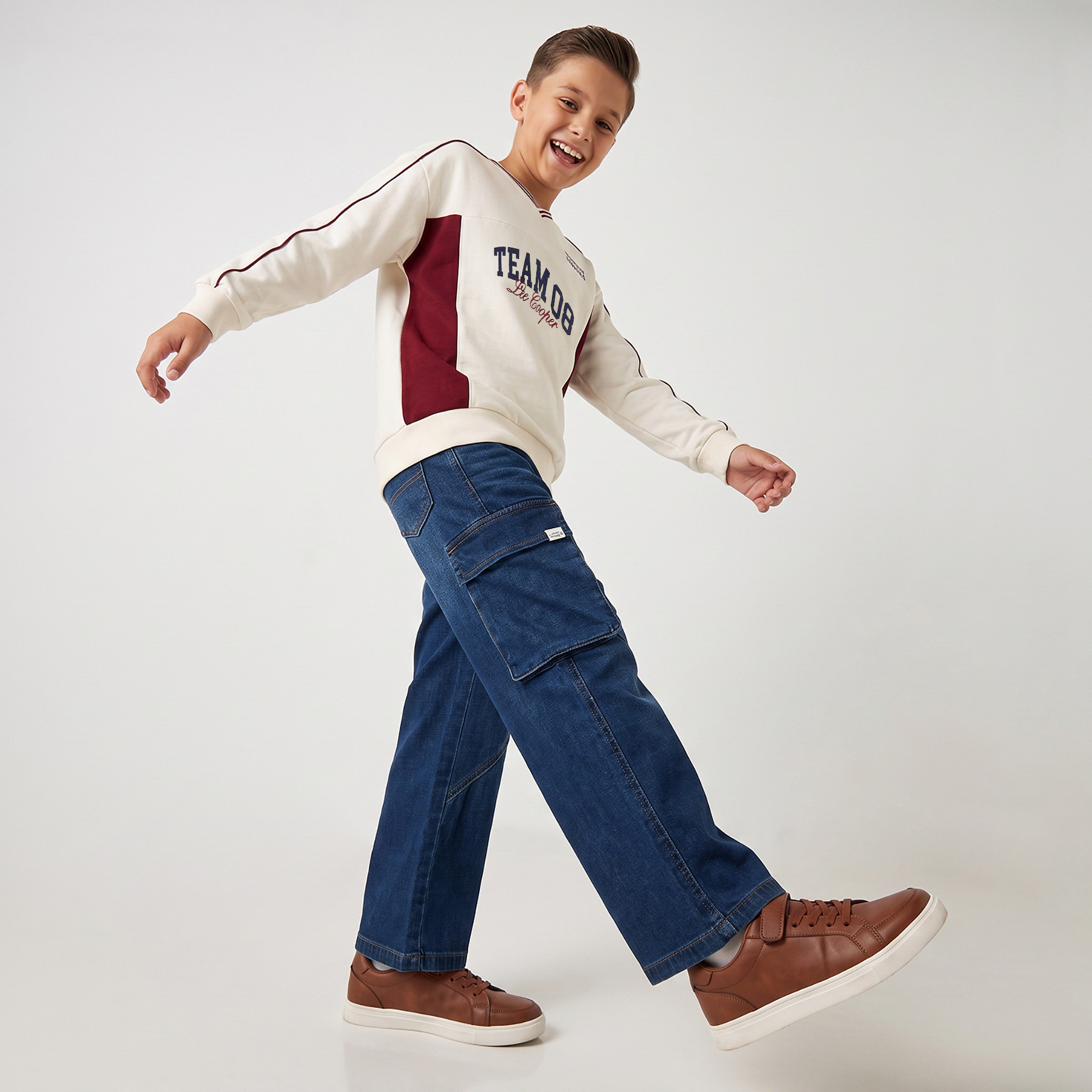 سويت شيرت بأكمام طويلة وطبعات فارسيتي من لي كوبر-boys-clothing-winterwear-sweatshirts-image-5