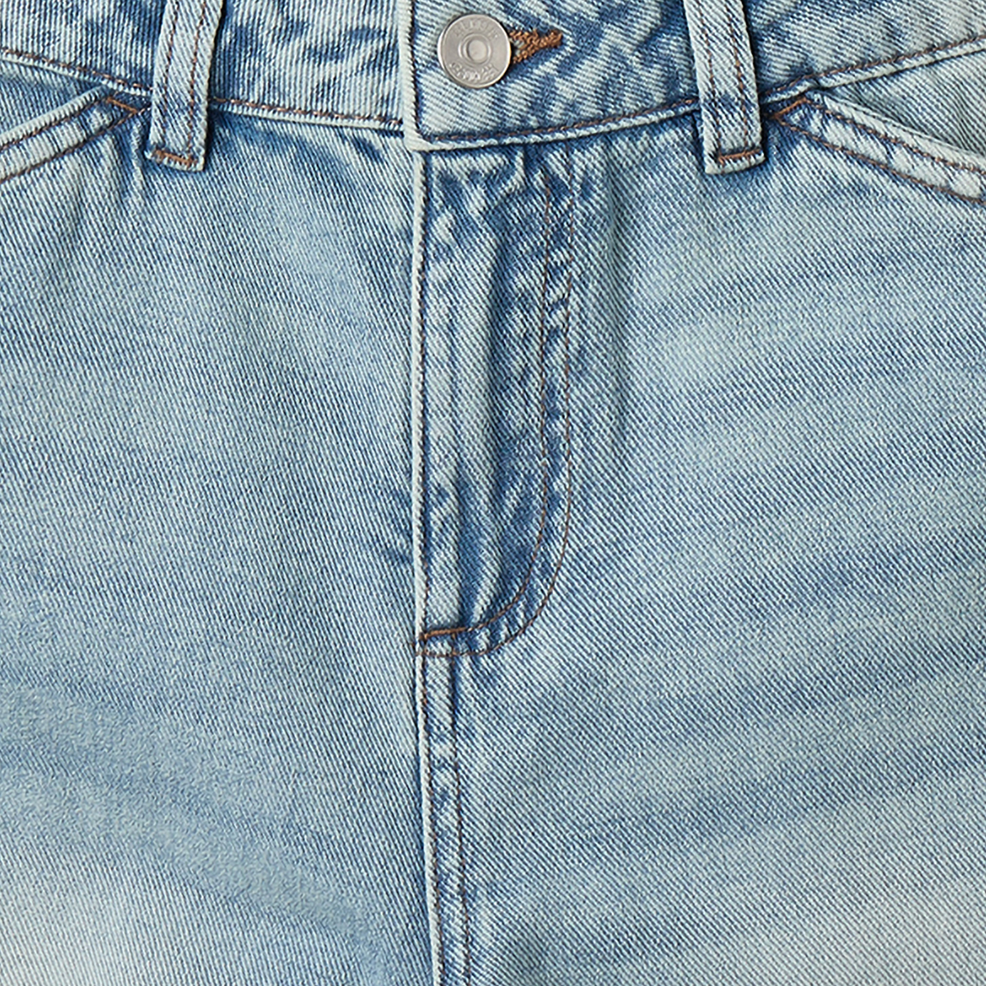 Juniors Washed Mid-Rise Loose Fit Jeans with Pocket-boys-clothing-bottoms-jeans-image-4