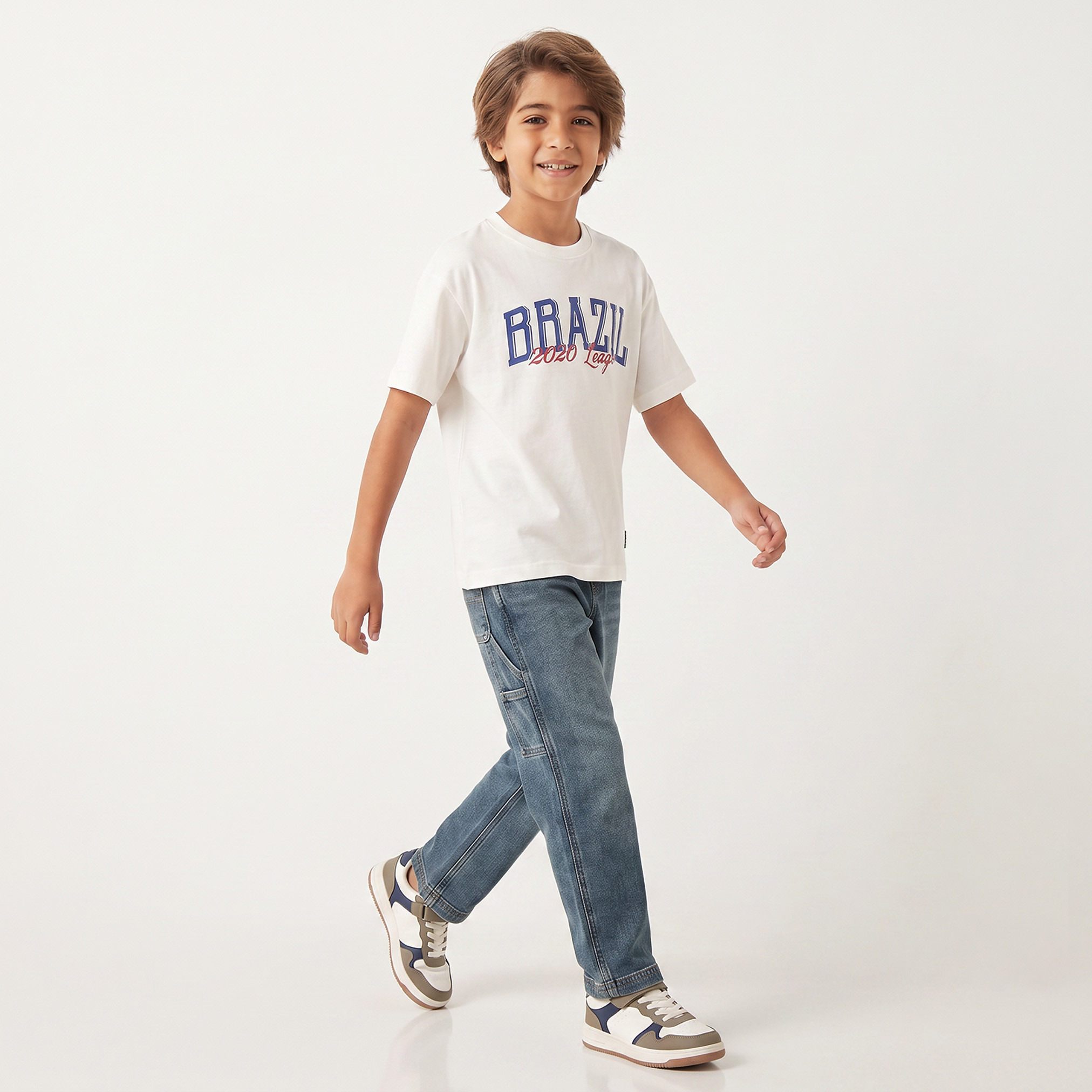 Juniors Washed Mid-Rise Loose Fit Jeans with Pocket-boys-clothing-bottoms-jeans-image-5