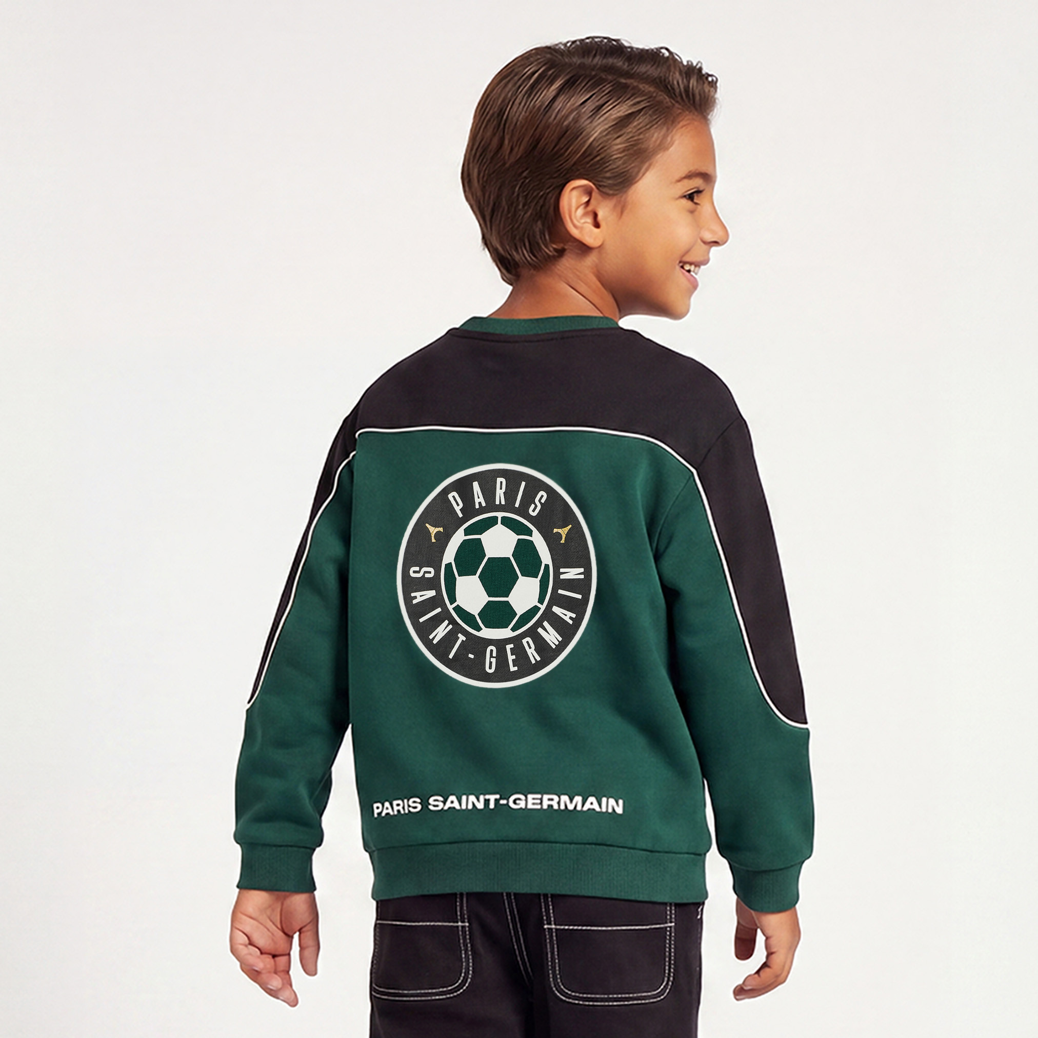 سويت شيرت بأكمام طويلة وطبعات باريس سان جيرمان-boys-clothing-winterwear-sweatshirts-image-3