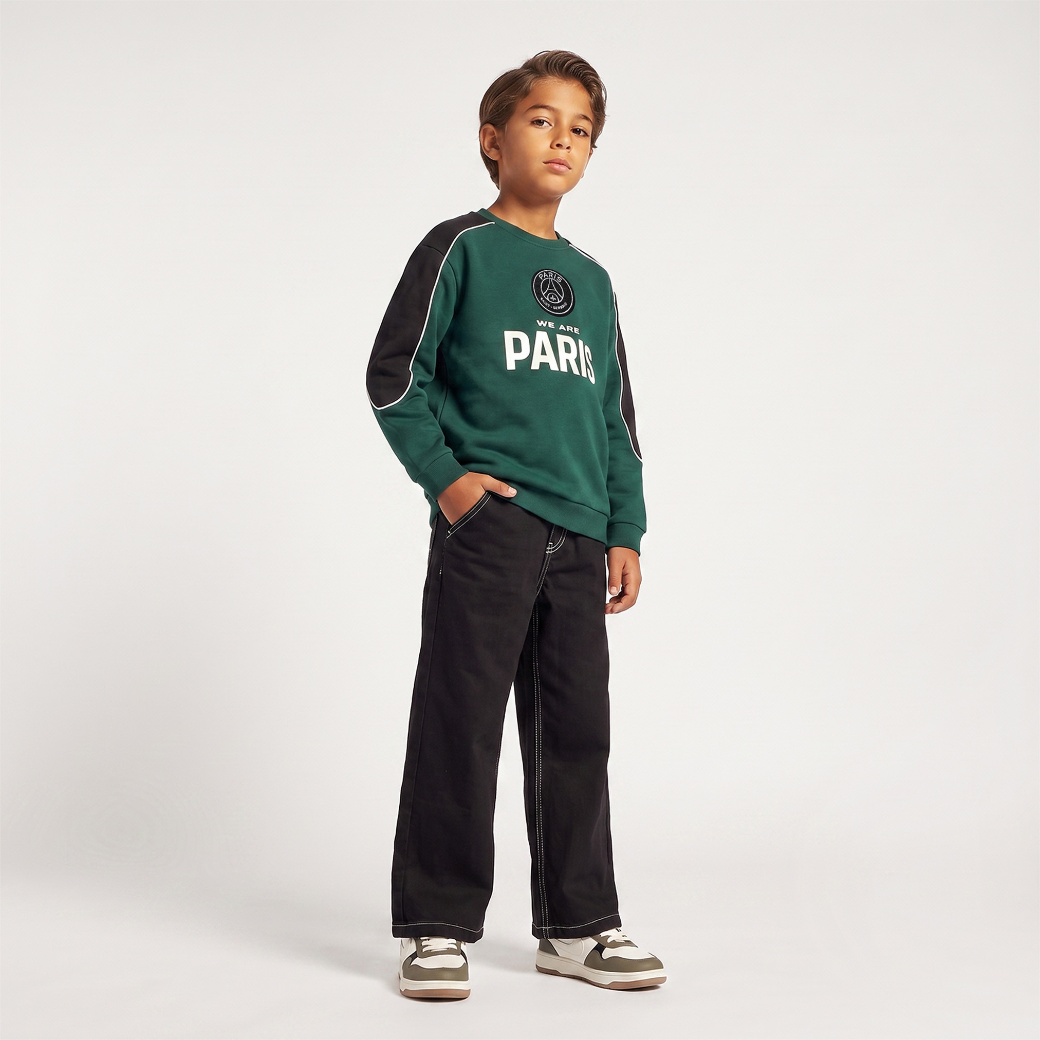 سويت شيرت بأكمام طويلة وطبعات باريس سان جيرمان-boys-clothing-winterwear-sweatshirts-image-4