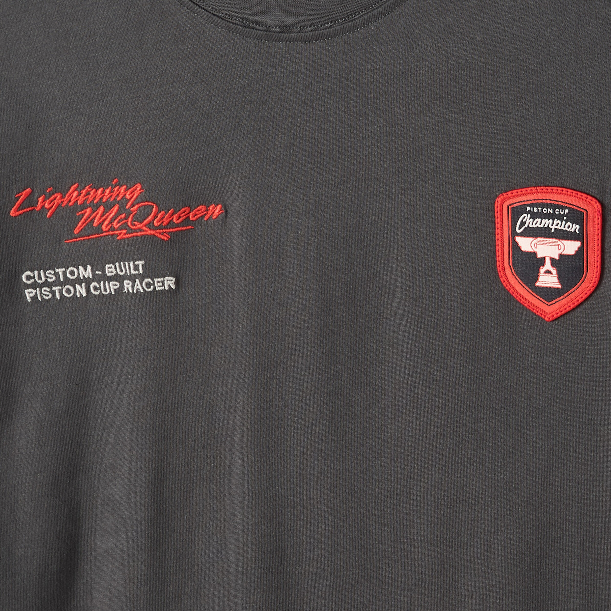 Disney Crew Neck Short Sleeves T-shirt with Lightning McQueen Print-boys-clothing-tshirtsandpolos-image-3