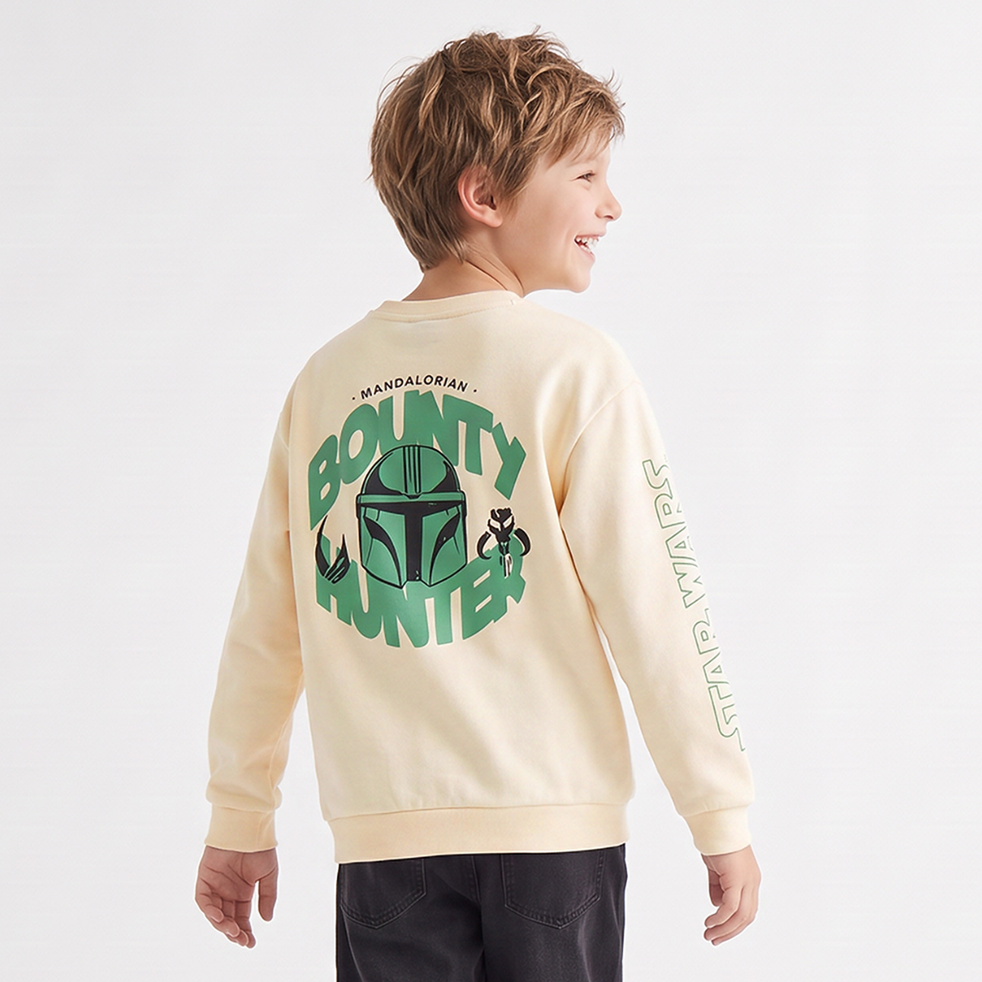 سويت شيرت بأكمام طويلة وطبعات ستار وورز من ديزني-boys-clothing-winterwear-sweatshirts-image-2
