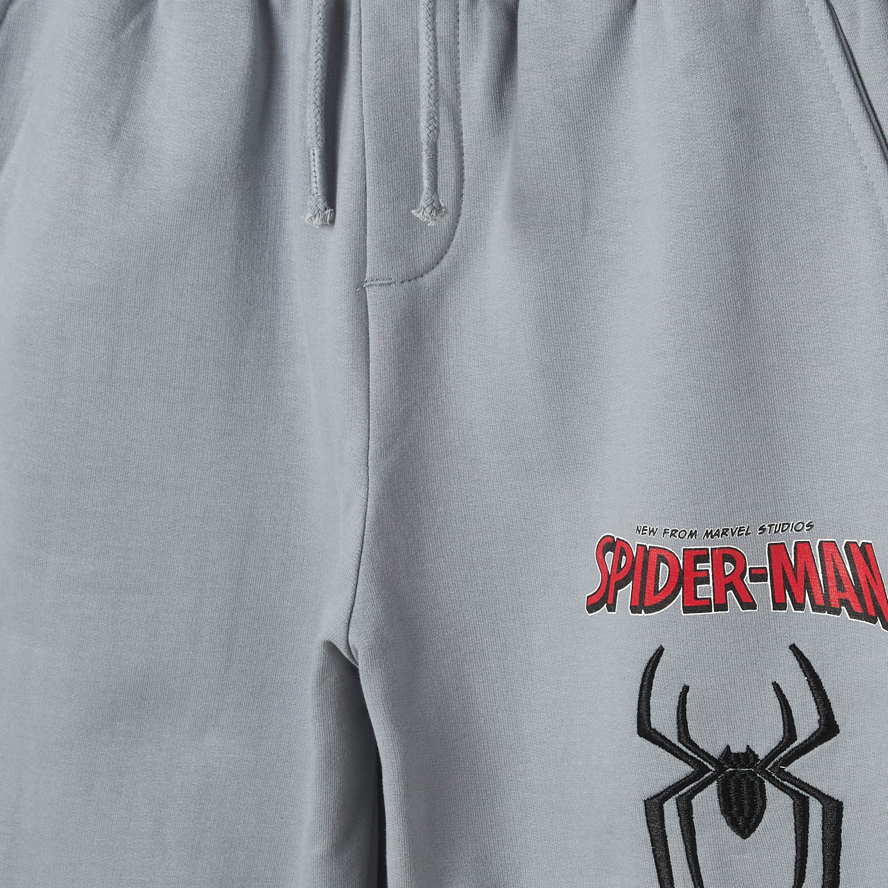 Crew Neck Long Sleeves Sweatshirt and Joggers Set with Spider-Man Print-boys-clothing-setsandcoords-image-7