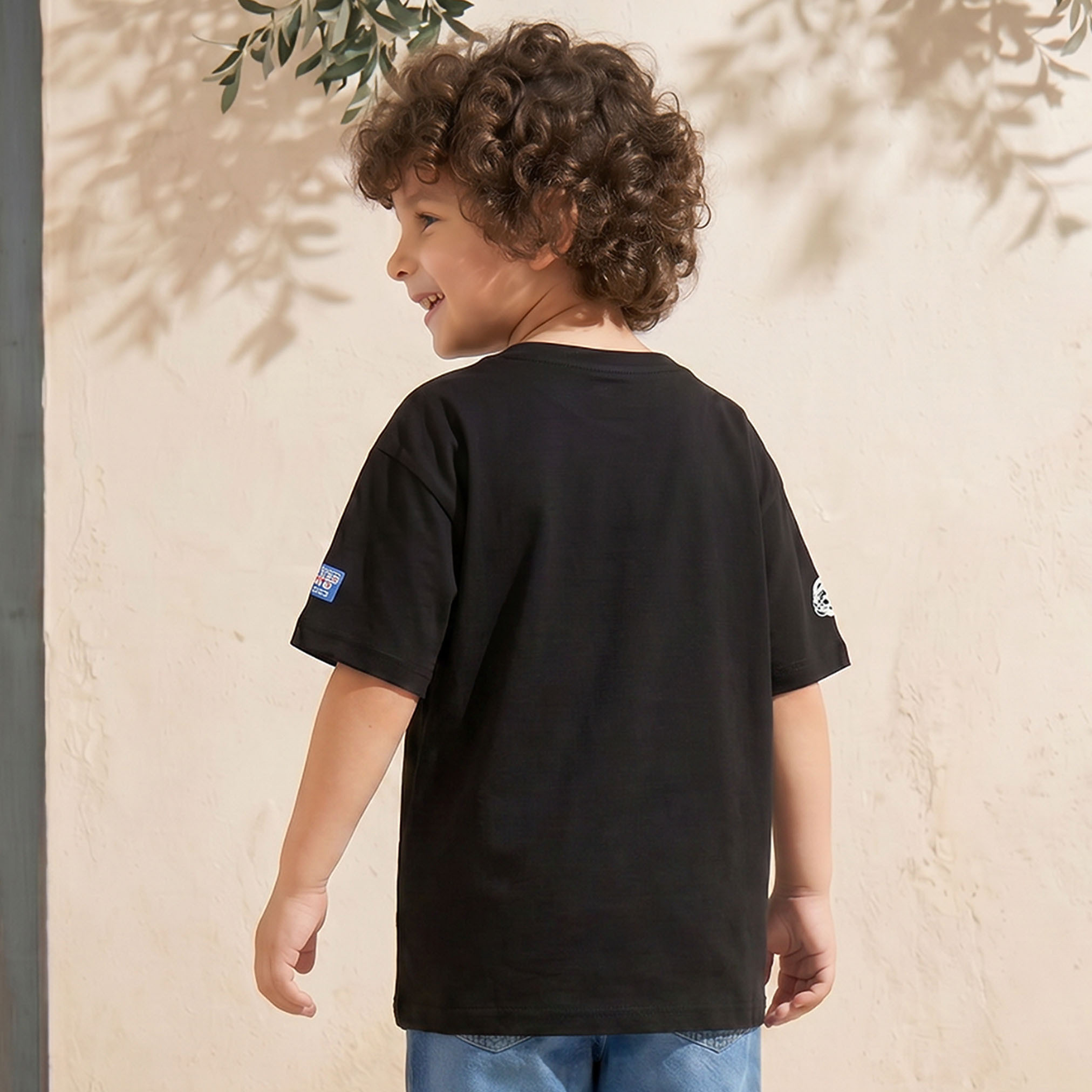 Crew Neck Short Sleeves T-shirt with Sonic the Hedgehog Print-boys-clothing-tshirtsandpolos-image-3