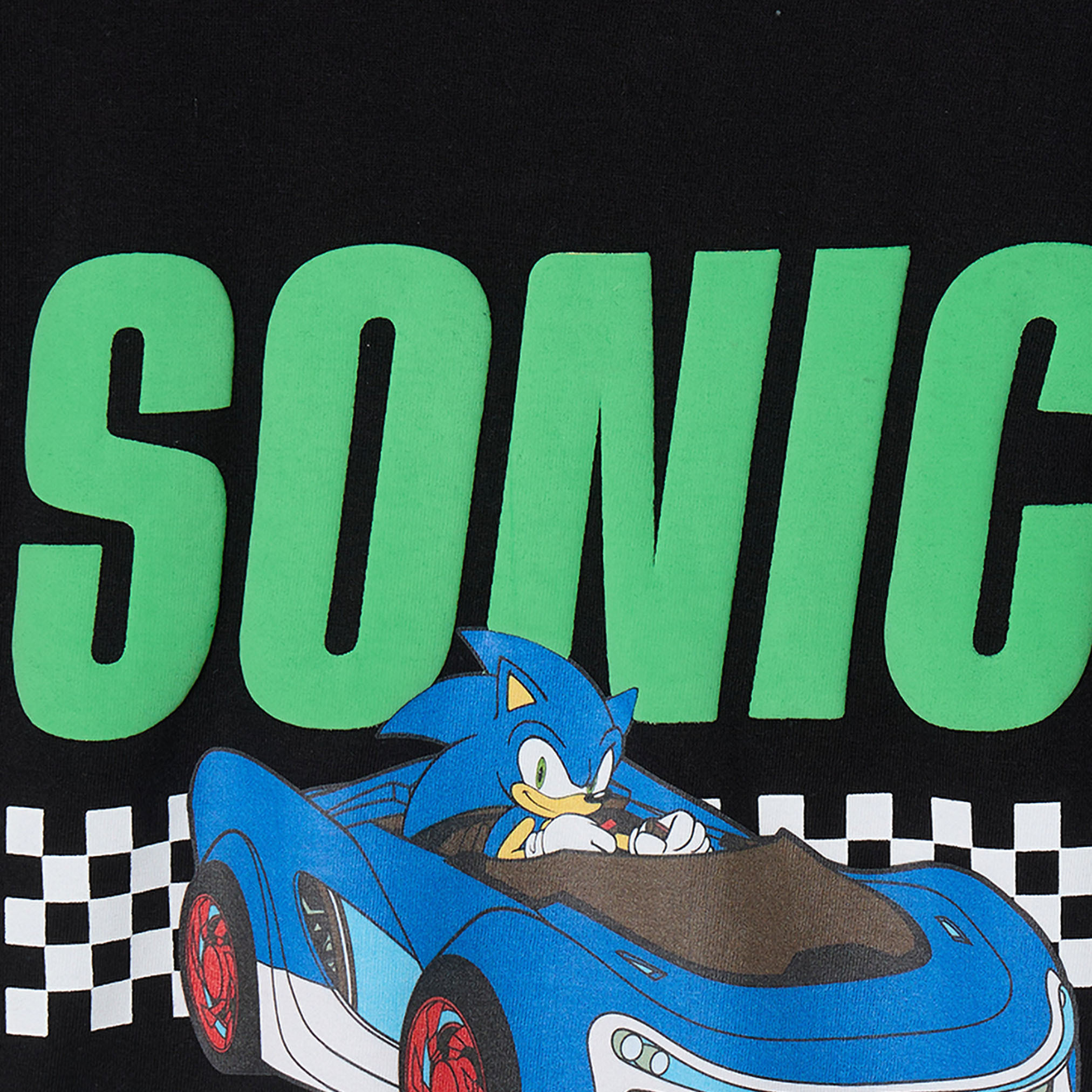 Crew Neck Short Sleeves T-shirt with Sonic the Hedgehog Print-boys-clothing-tshirtsandpolos-image-4