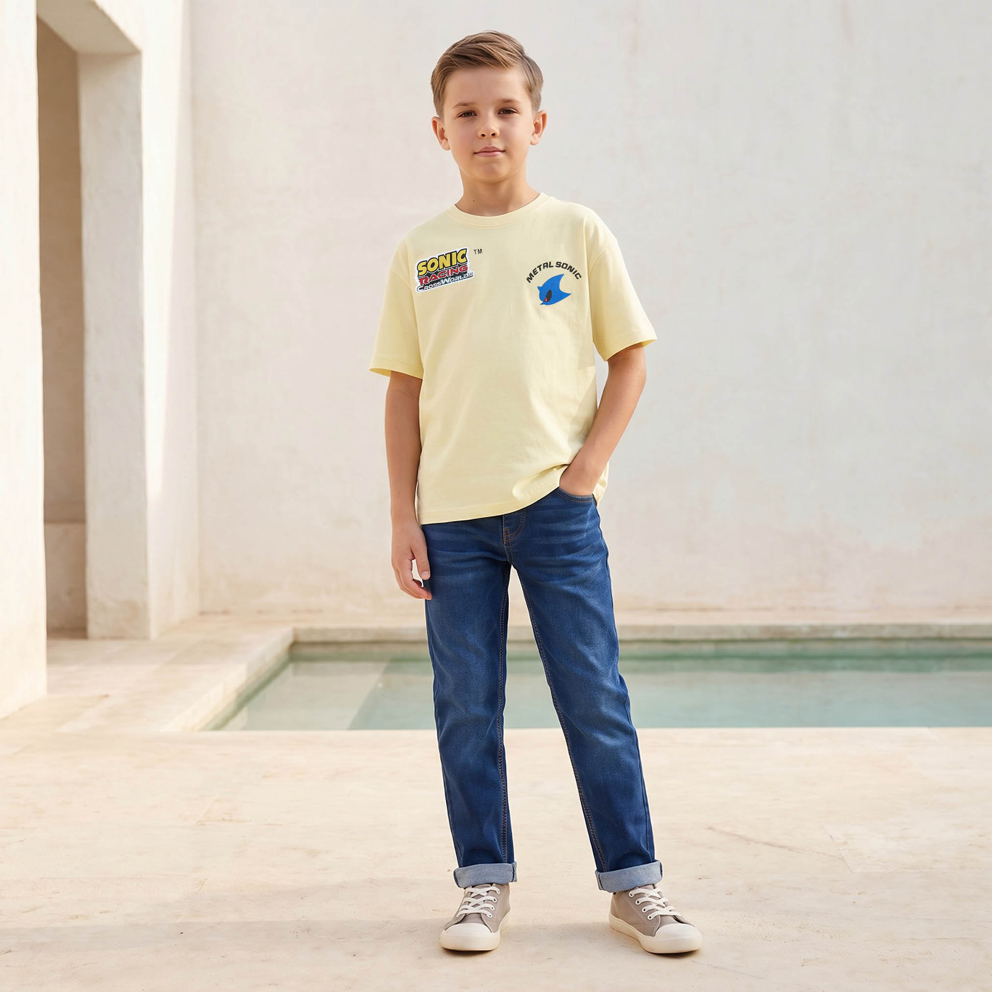 تيشيرت بياقة ضيقة وأكمام قصيرة وطبعات-boys-clothing-tshirtsandpolos-image-5