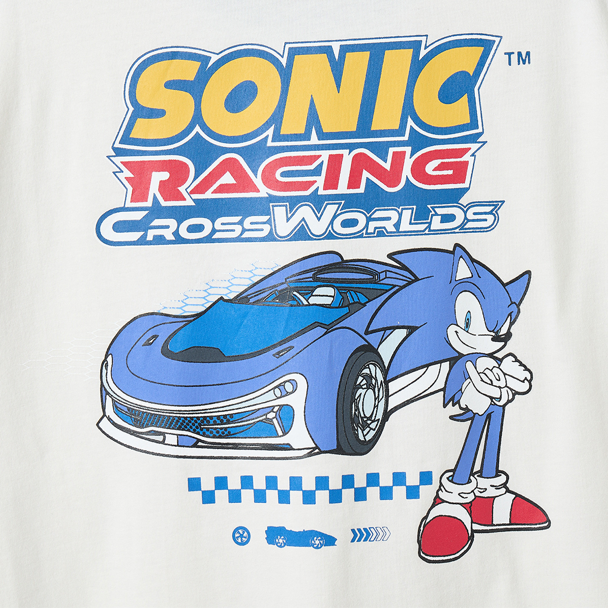 Crew Neck Short Sleeves T-shirt and Shorts Set with Sonic the Hedgehog Print-boys-clothing-setsandcoords-image-7