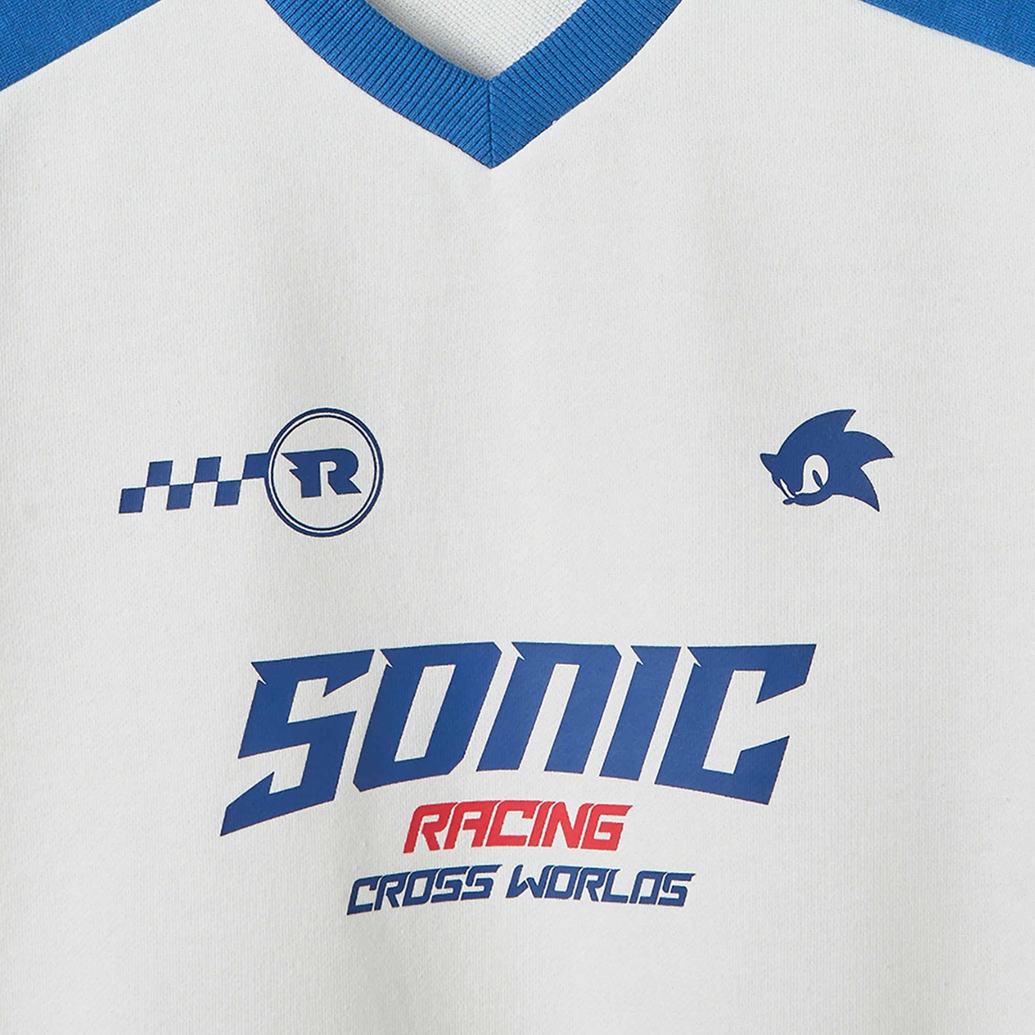 V-Neck Long Sleeves Sweatshirt and Joggers Set with Sonic the Hedgehog Print-boys-clothing-setsandcoords-image-5