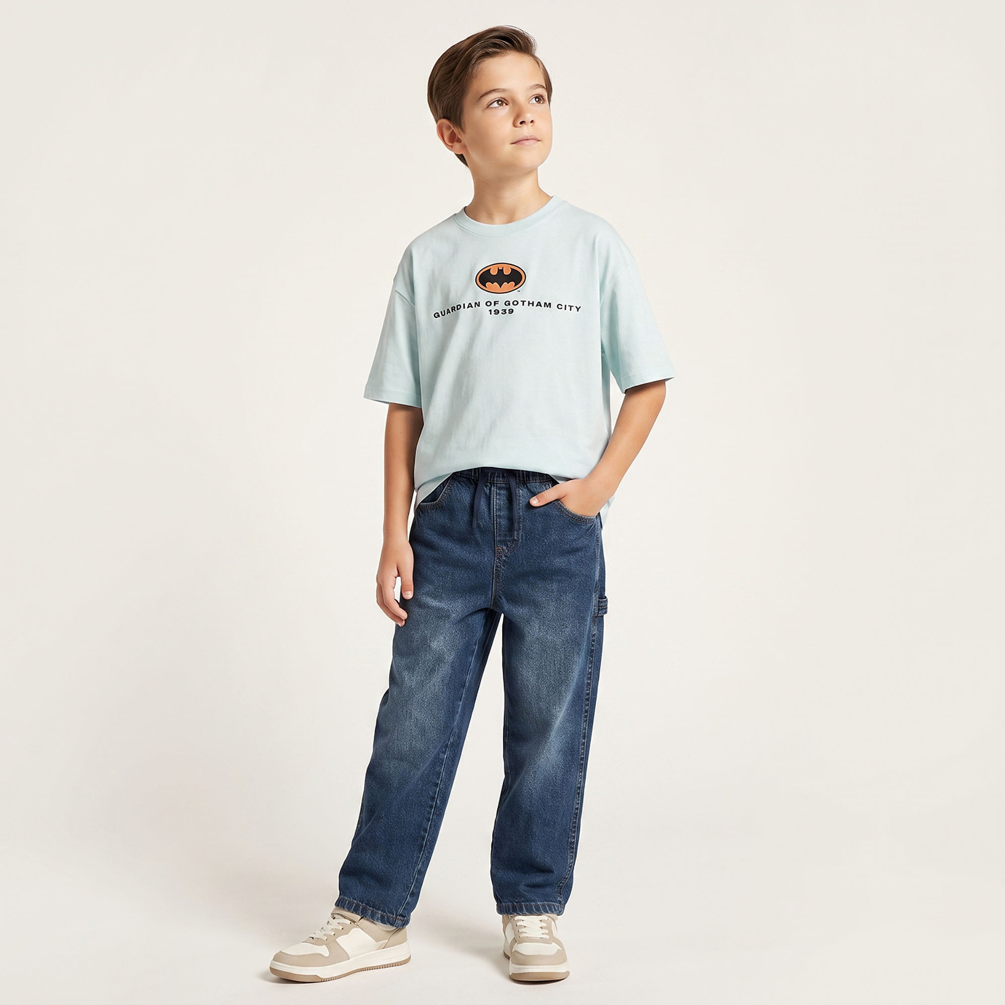 تيشيرت بياقة ضيقة وأكمام قصيرة وطبعات-boys-clothing-tshirtsandpolos-image-3