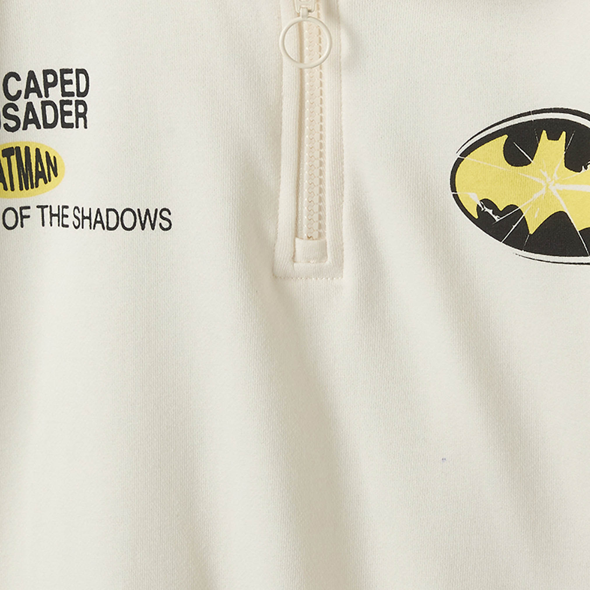 High Neck Long Sleeves Sweatshirt and Joggers Set with Batman Print-boys-clothing-setsandcoords-image-6