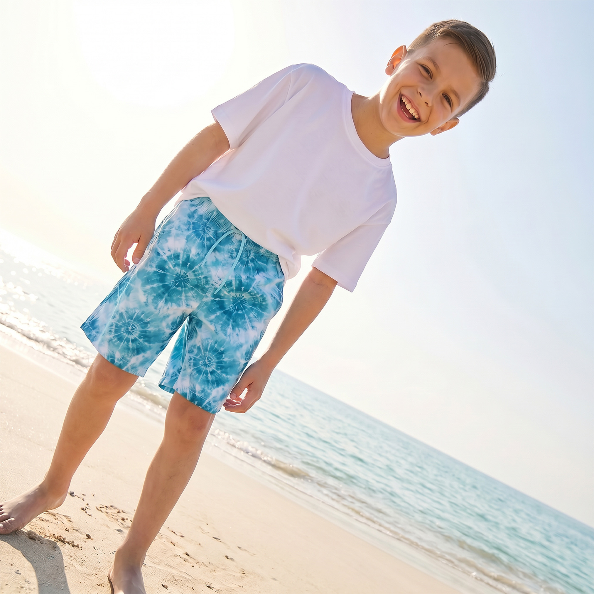 شورت سباحة بطبعة تاي داي للأولاد من ونيورز-boys-clothing-sportswear-swimwear-image-5