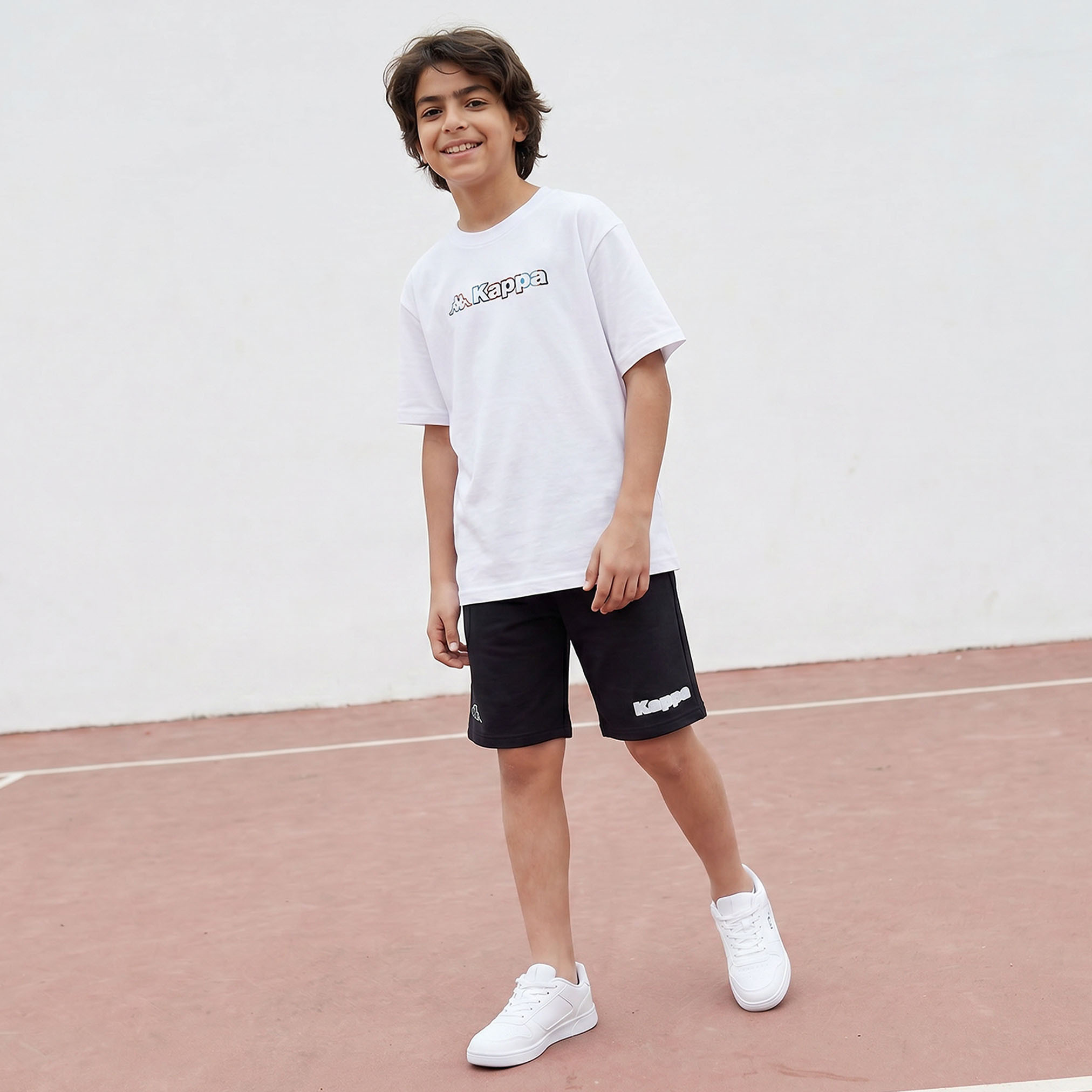 تيشيرت بياقة دائرية وأكمام قصيرة بطبعة جرافيك من كابا-boys-clothing-tshirtsandpolos-image-5