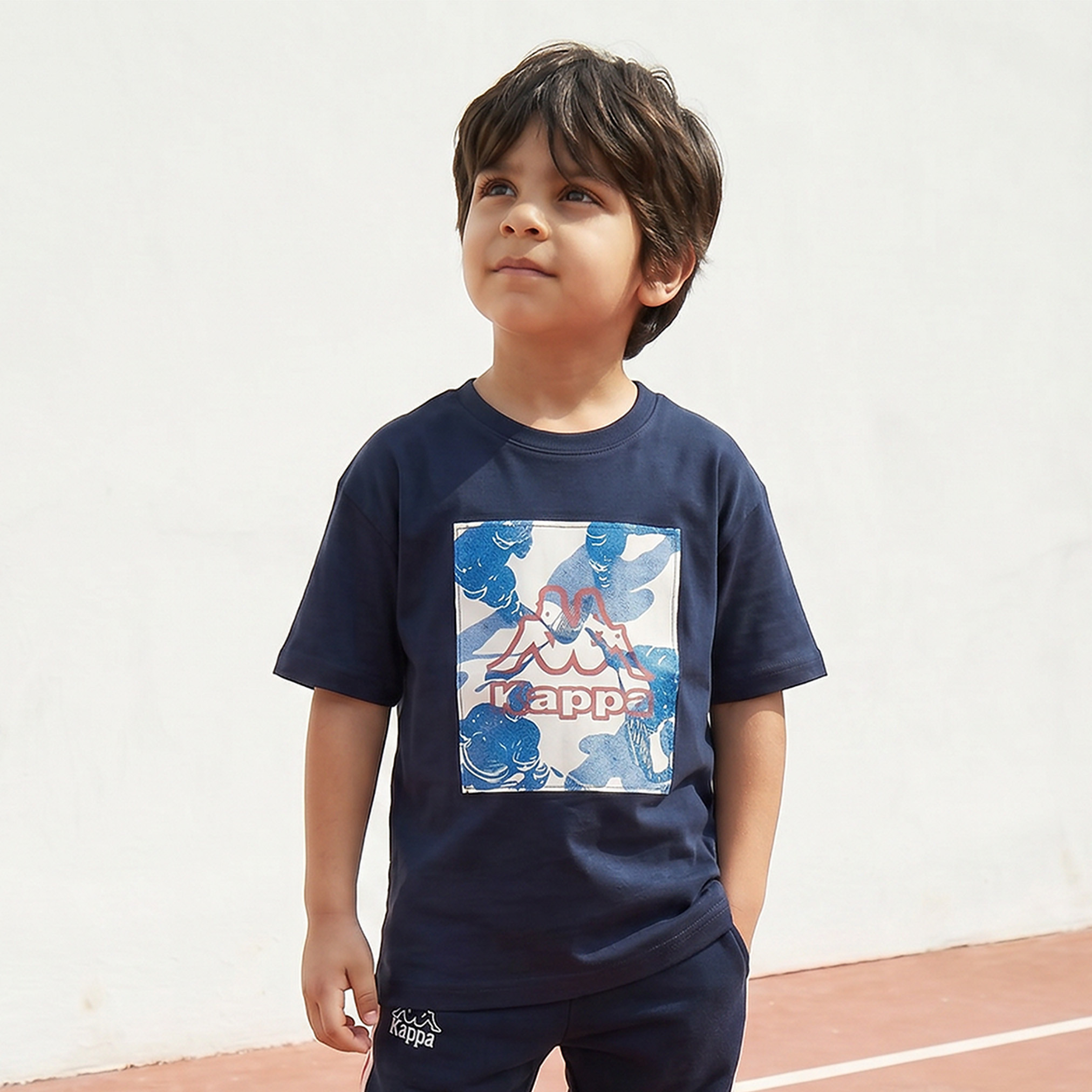 Kappa Crew Neck Short Sleeves T-shirt with Ice Hockey Print-boys-clothing-tshirtsandpolos-image-1
