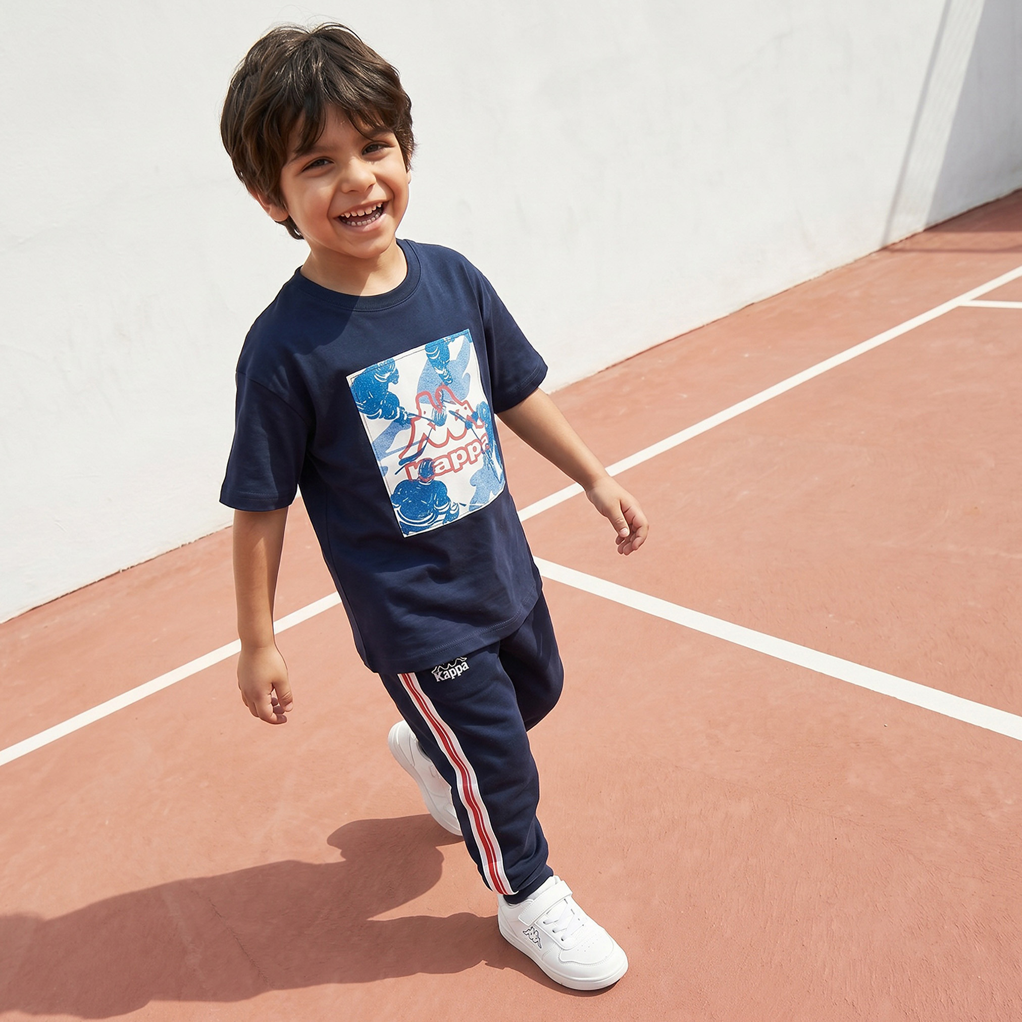 Kappa Crew Neck Short Sleeves T-shirt with Ice Hockey Print-boys-clothing-tshirtsandpolos-image-2