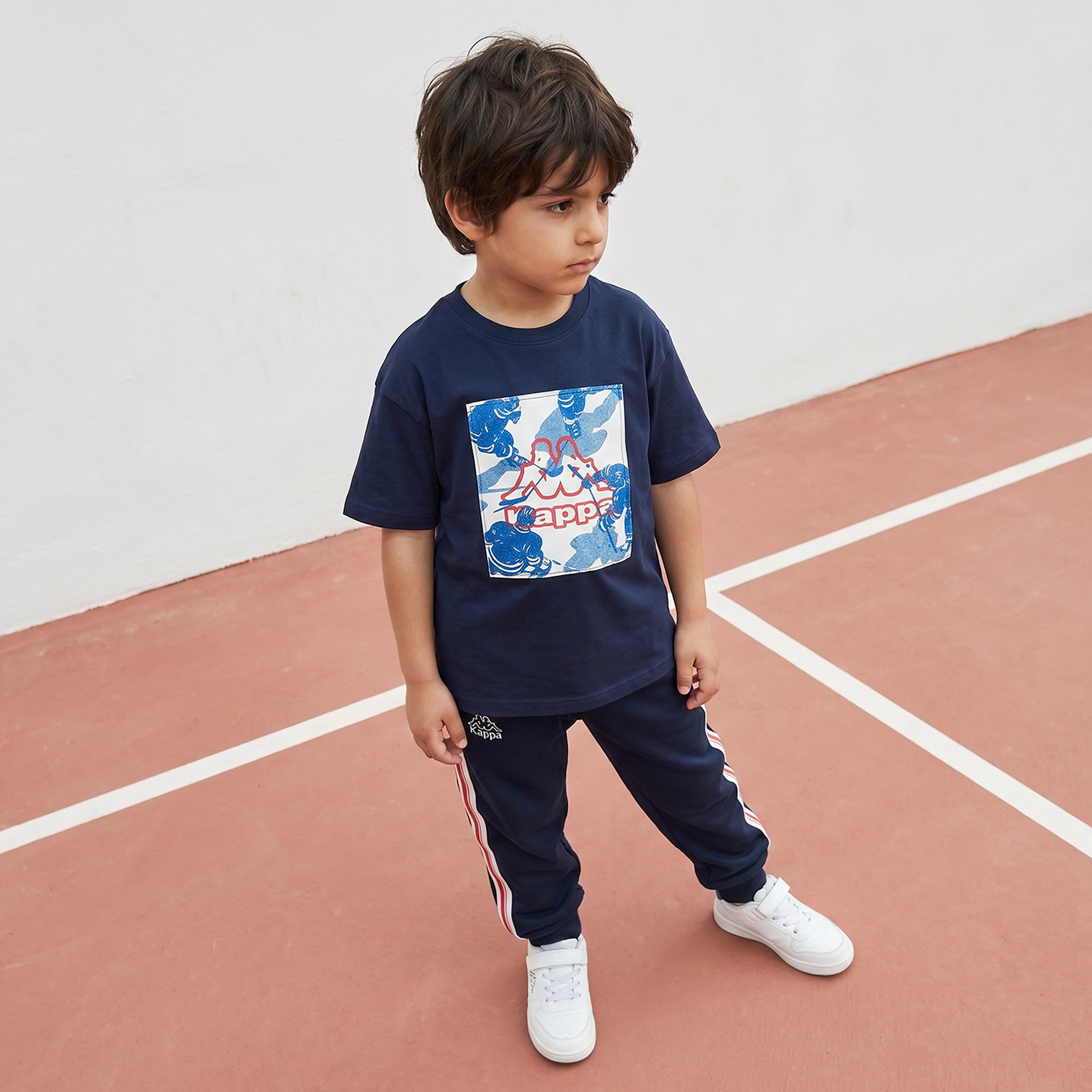 Kappa Crew Neck Short Sleeves T-shirt with Ice Hockey Print-boys-clothing-tshirtsandpolos-image-5