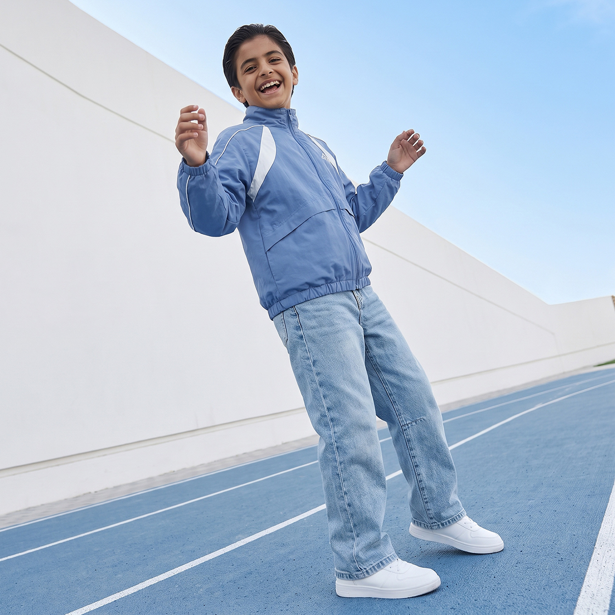 Kappa Logo print Jacket with Zip Closure-boys-clothing-jacketsandcoats-image-5