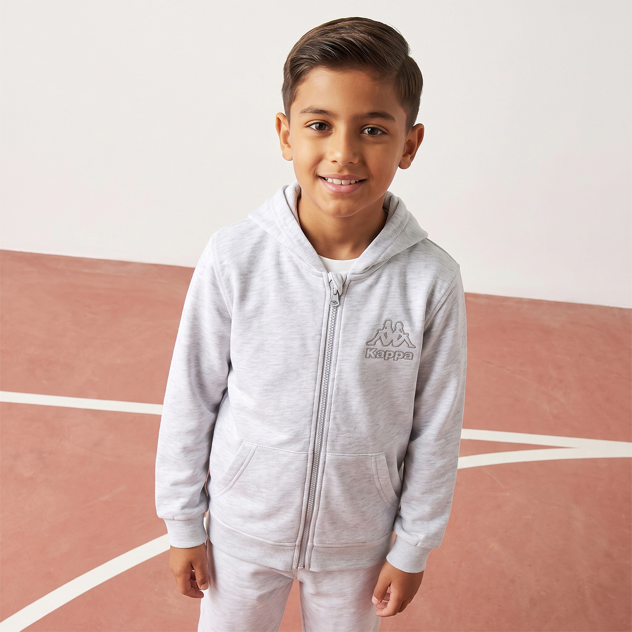 سويت شيرت بقبعة وأكمام طويلة من كابا-boys-clothing-winterwear-sweatshirts-image-1