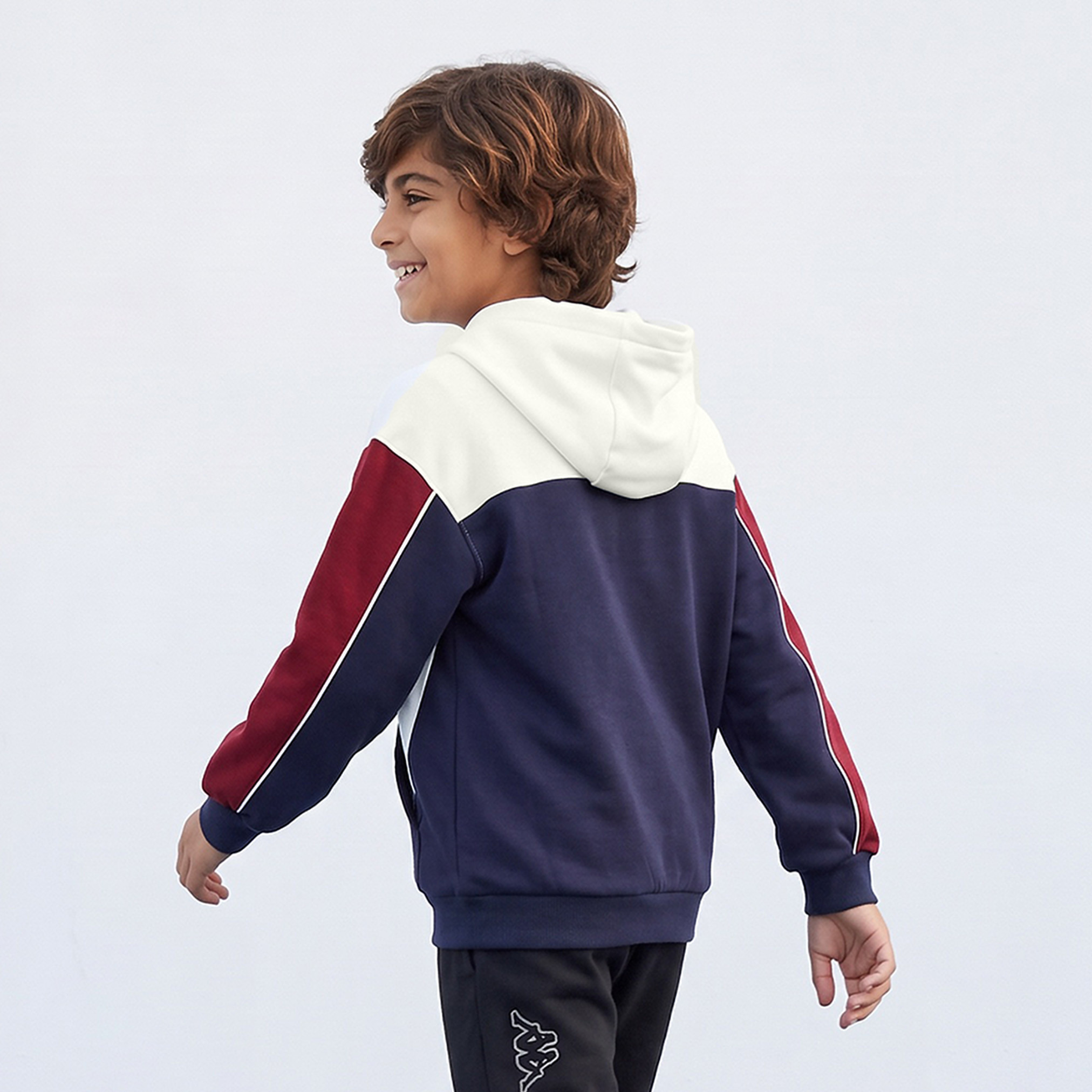 سويت شيرت بقوالب ملونة وقبعة من كابا-boys-clothing-winterwear-sweatshirts-image-3