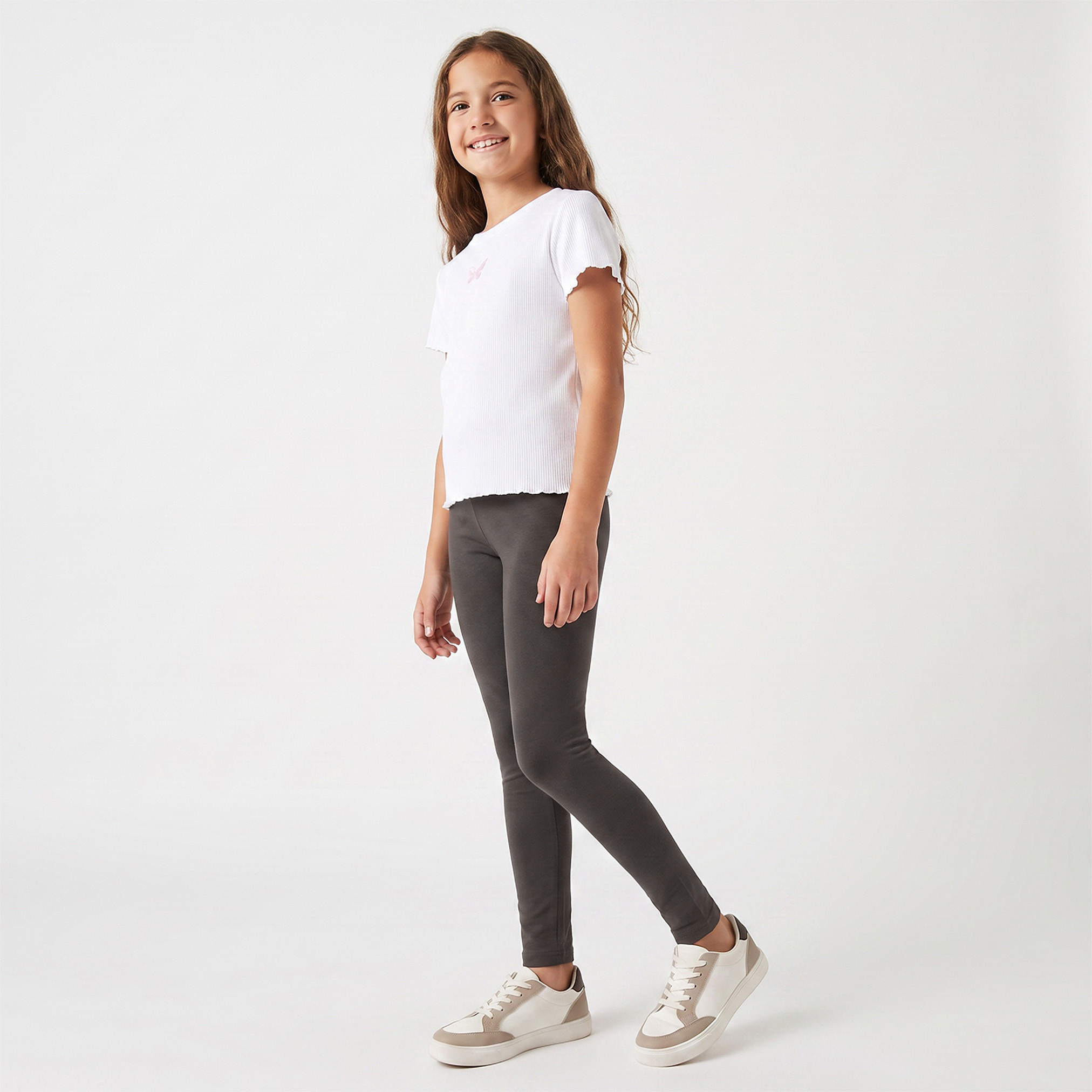 بنطلون ليقنز بخصر مطاطي من جونيورز-girls-clothing-bottoms-leggings-image-5