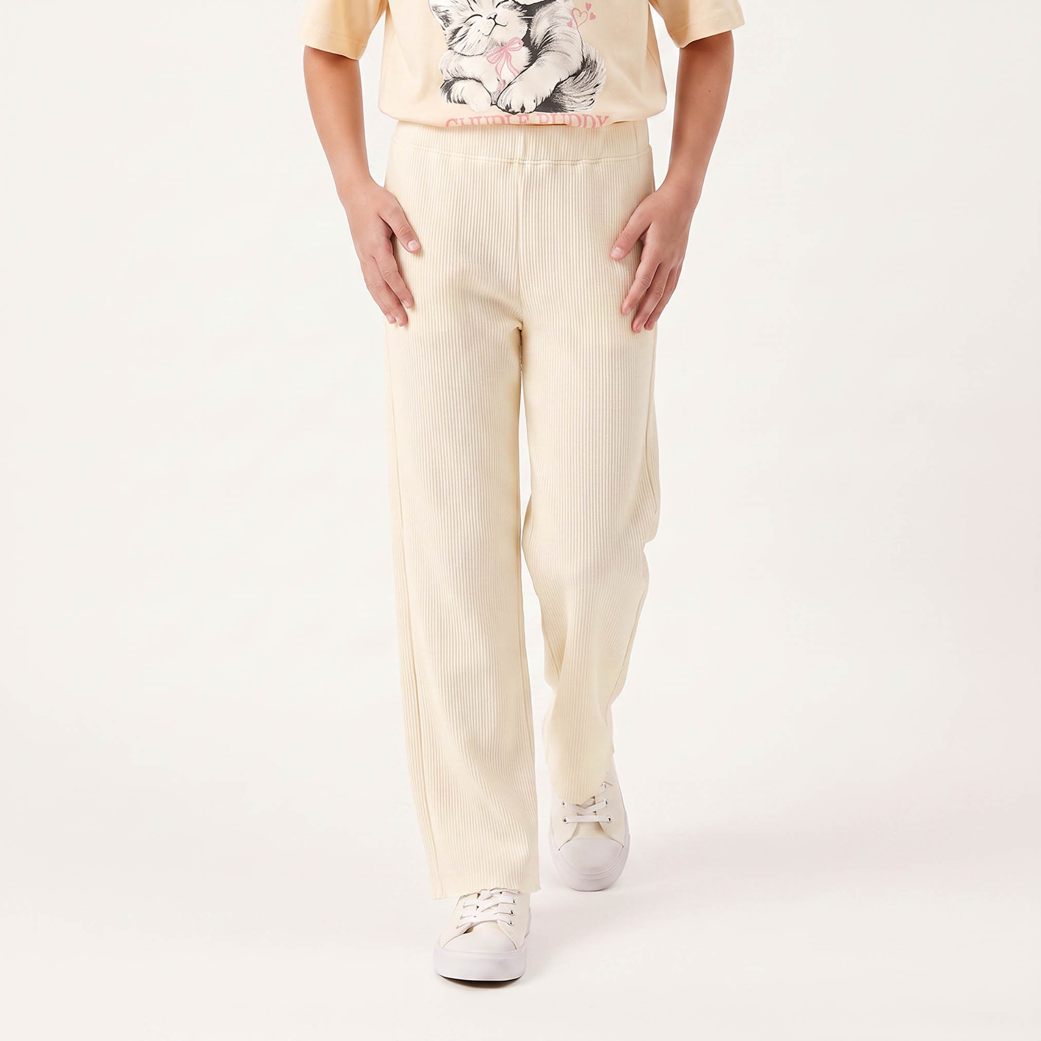 بنطلون ليجنز بتصميم مضلع من جونيورز-girls-clothing-bottoms-leggings-image-1