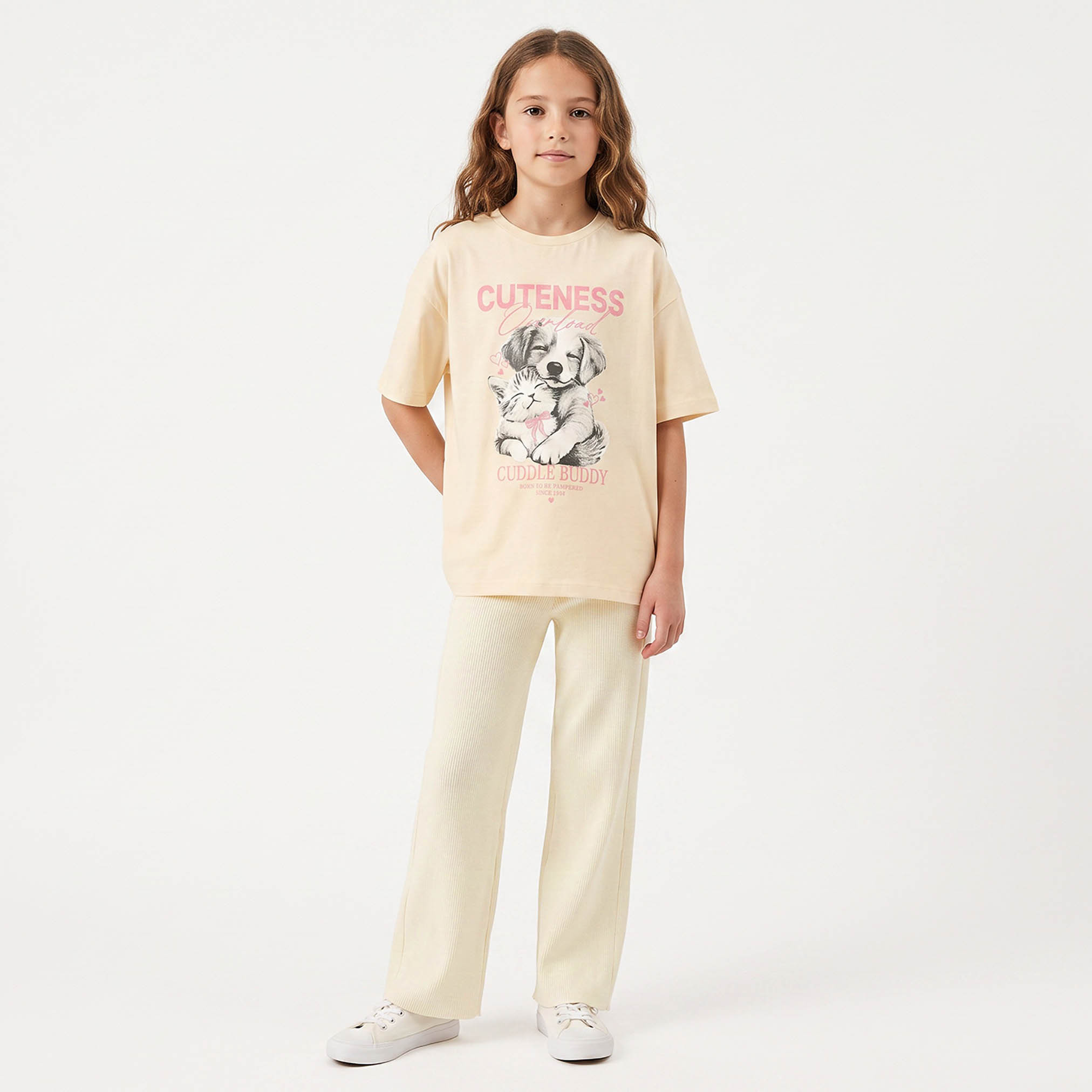 بنطلون ليجنز بتصميم مضلع من جونيورز-girls-clothing-bottoms-leggings-image-2