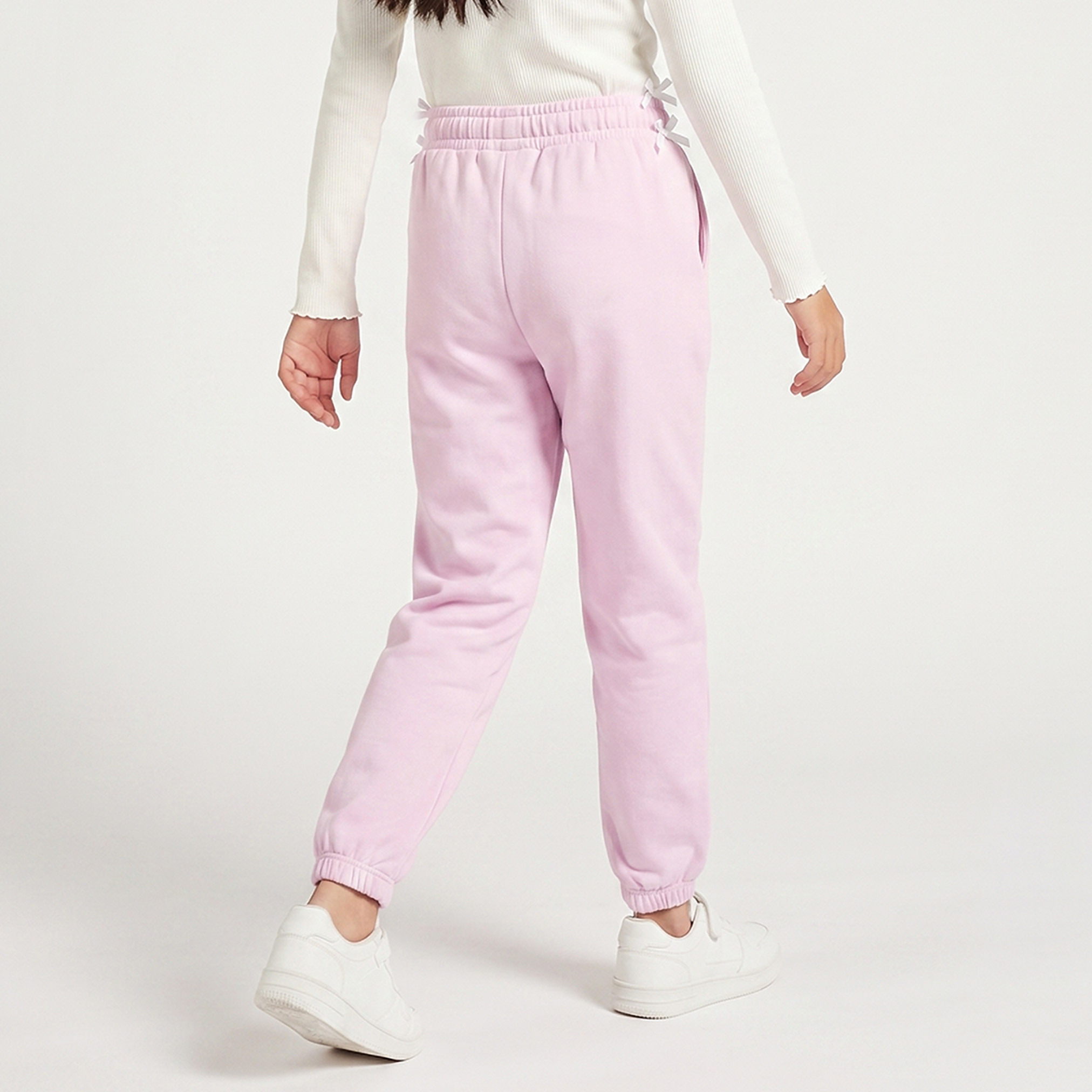 بنطلون رياضي برباط خصر وجيوب من جونيورز-girls-clothing-bottoms-joggersandtrackpants-image-2