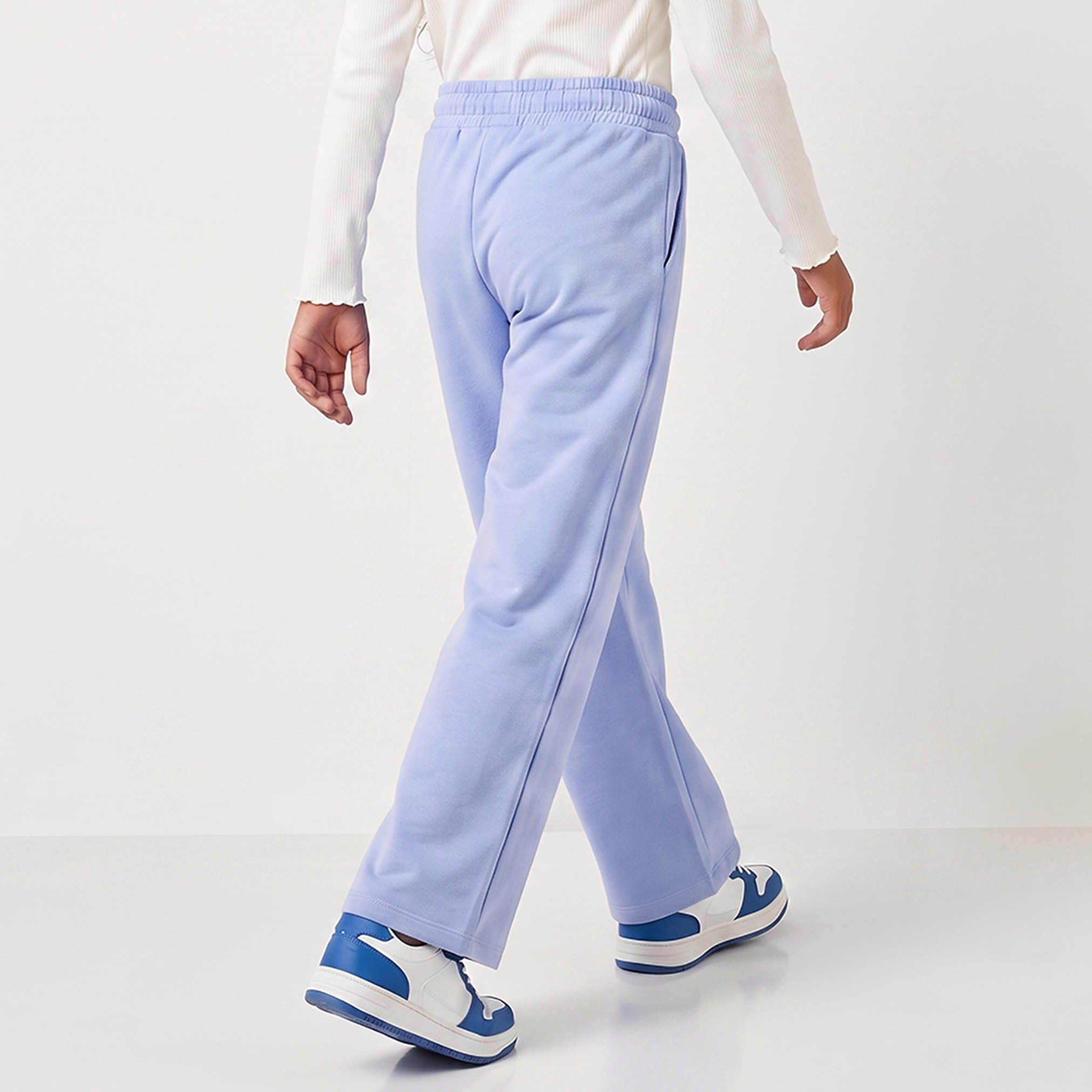 بنطلون رياضي برباط على الخصر وجيوب من جونيورز-girls-clothing-bottoms-joggersandtrackpants-image-2