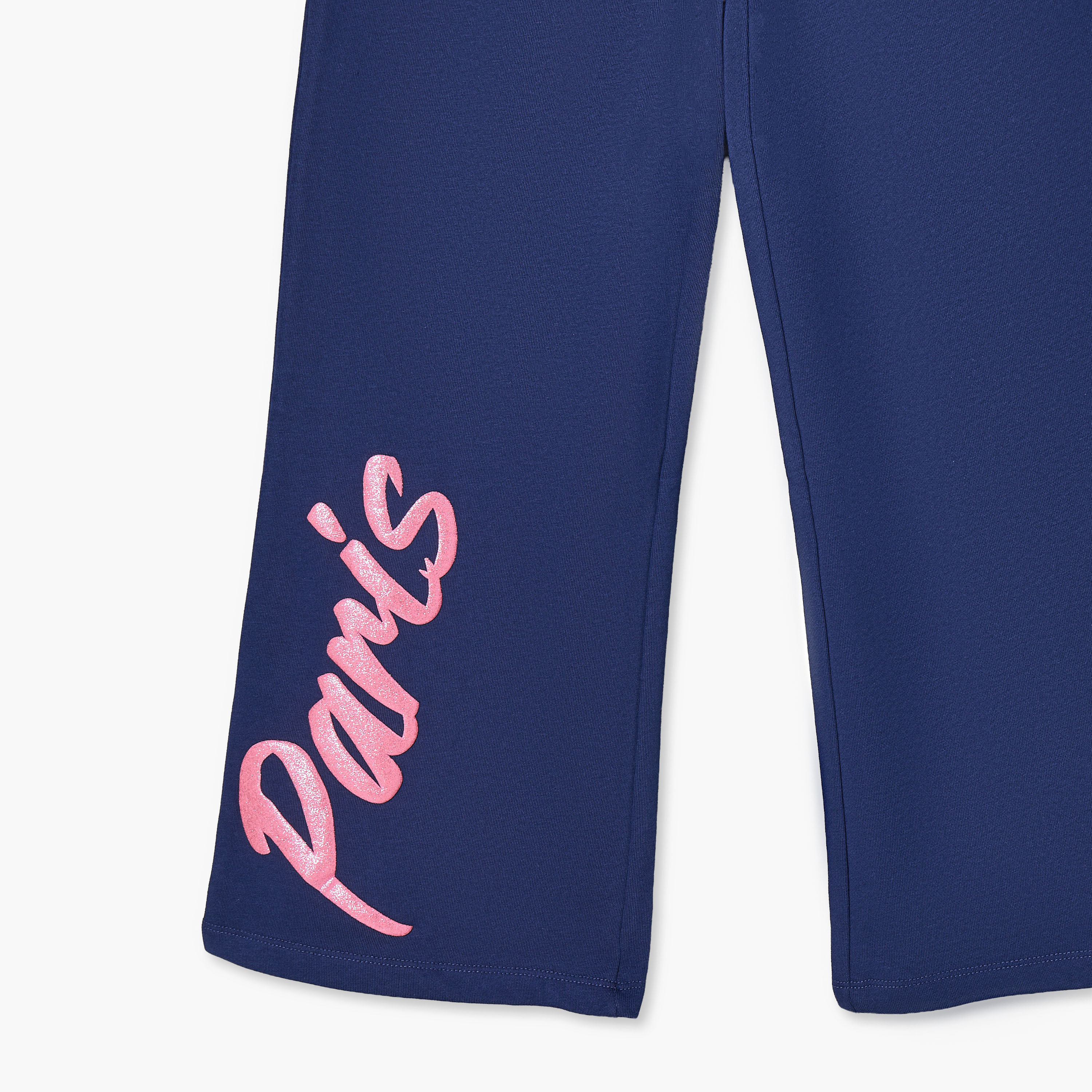 بنطلون رياضي بخصر مطاطي ورباط وطبعات من جونيورز-girls-clothing-bottoms-joggersandtrackpants-image-5