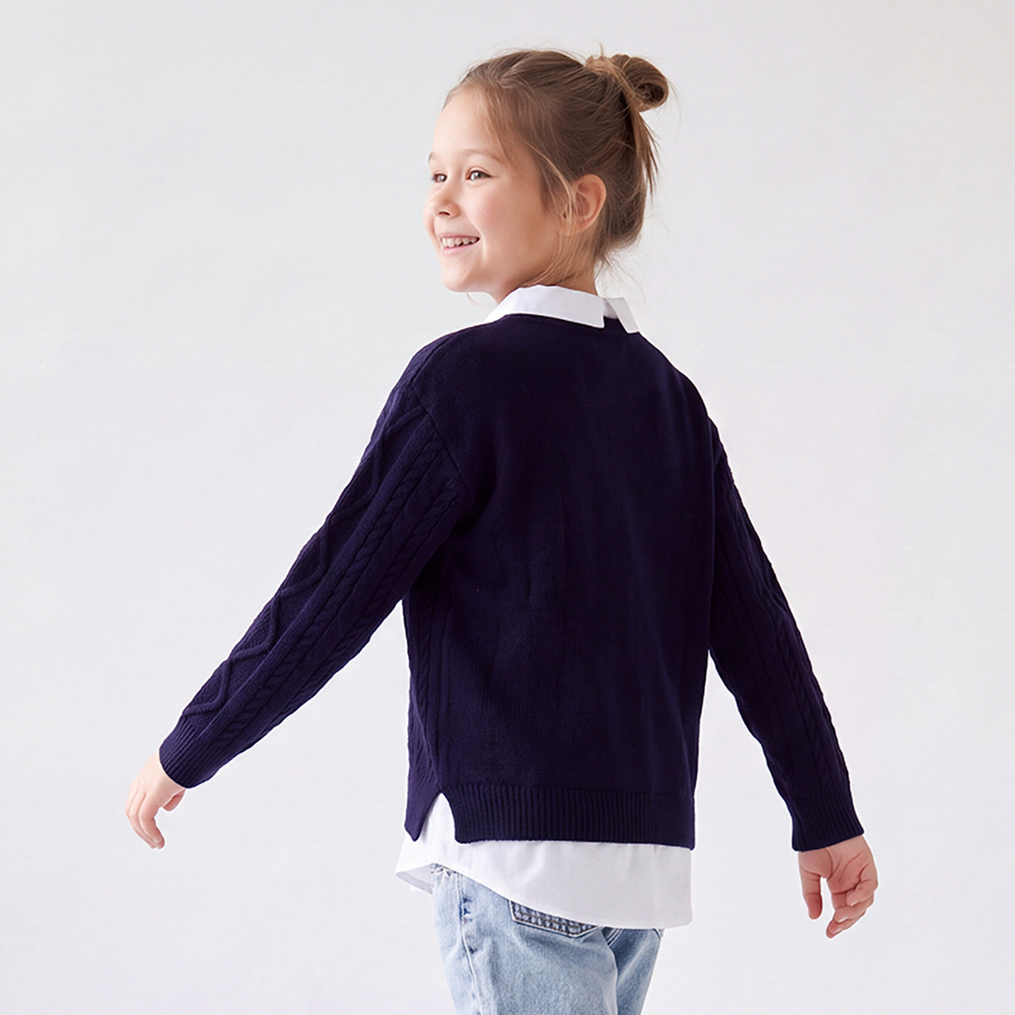 Juniors Embellished Sweater with Long Sleeves-girls-clothing-jumpersandcardigans-image-3