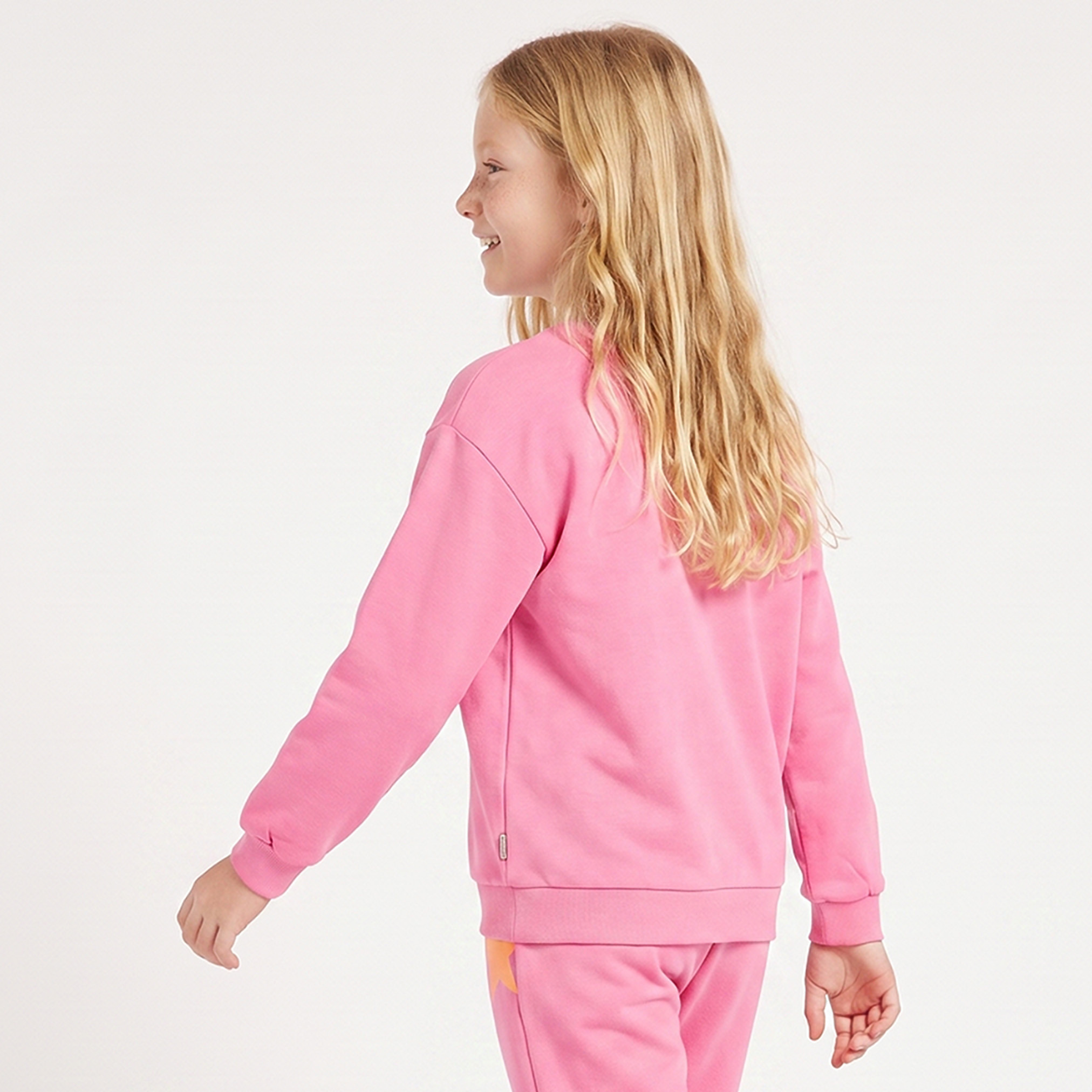 سويت شيرت بأكمام طويلة وطبعات شعار من جونيورز-girls-clothing-sweatshirts-image-2