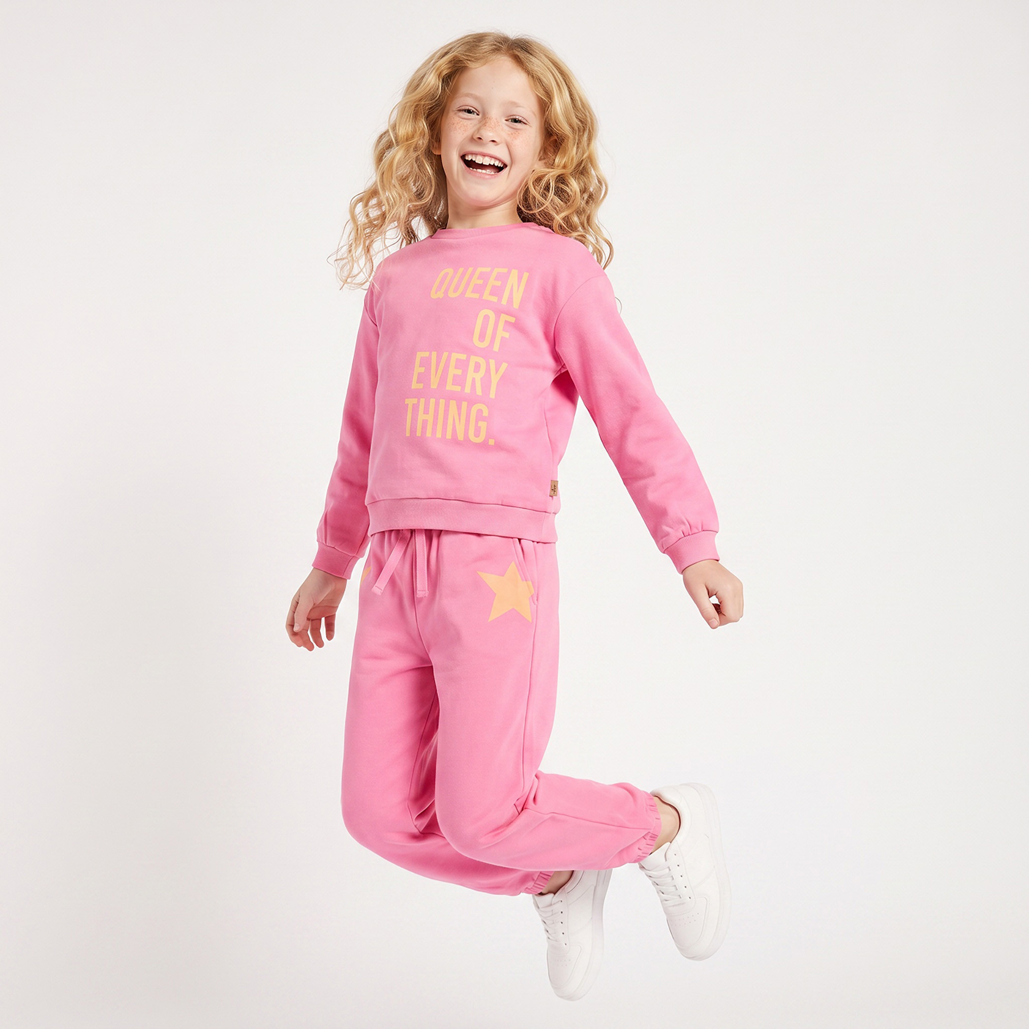 سويت شيرت بأكمام طويلة وطبعات شعار من جونيورز-girls-clothing-sweatshirts-image-5