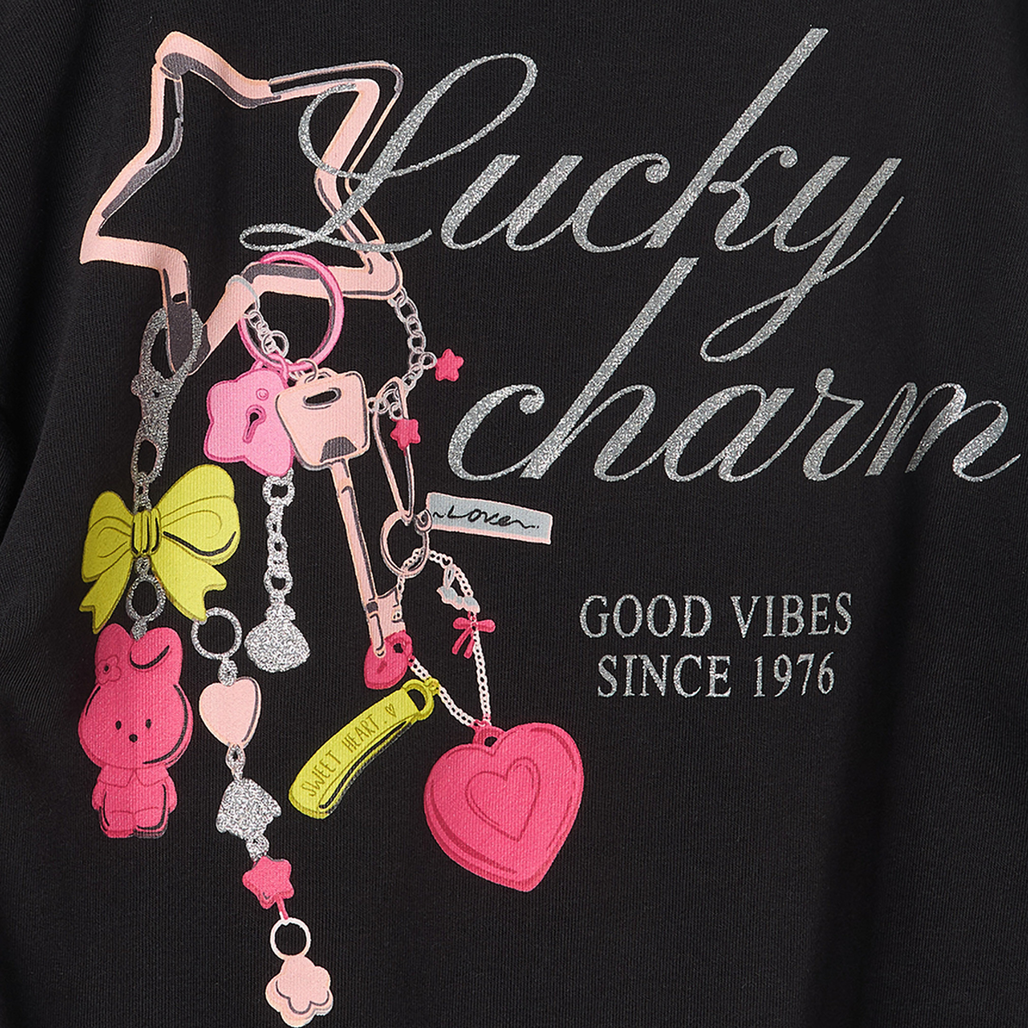 سويت شيرت بقبعة وأكمام طويلة وطبعات من جونيورز-girls-clothing-sweatshirts-image-4