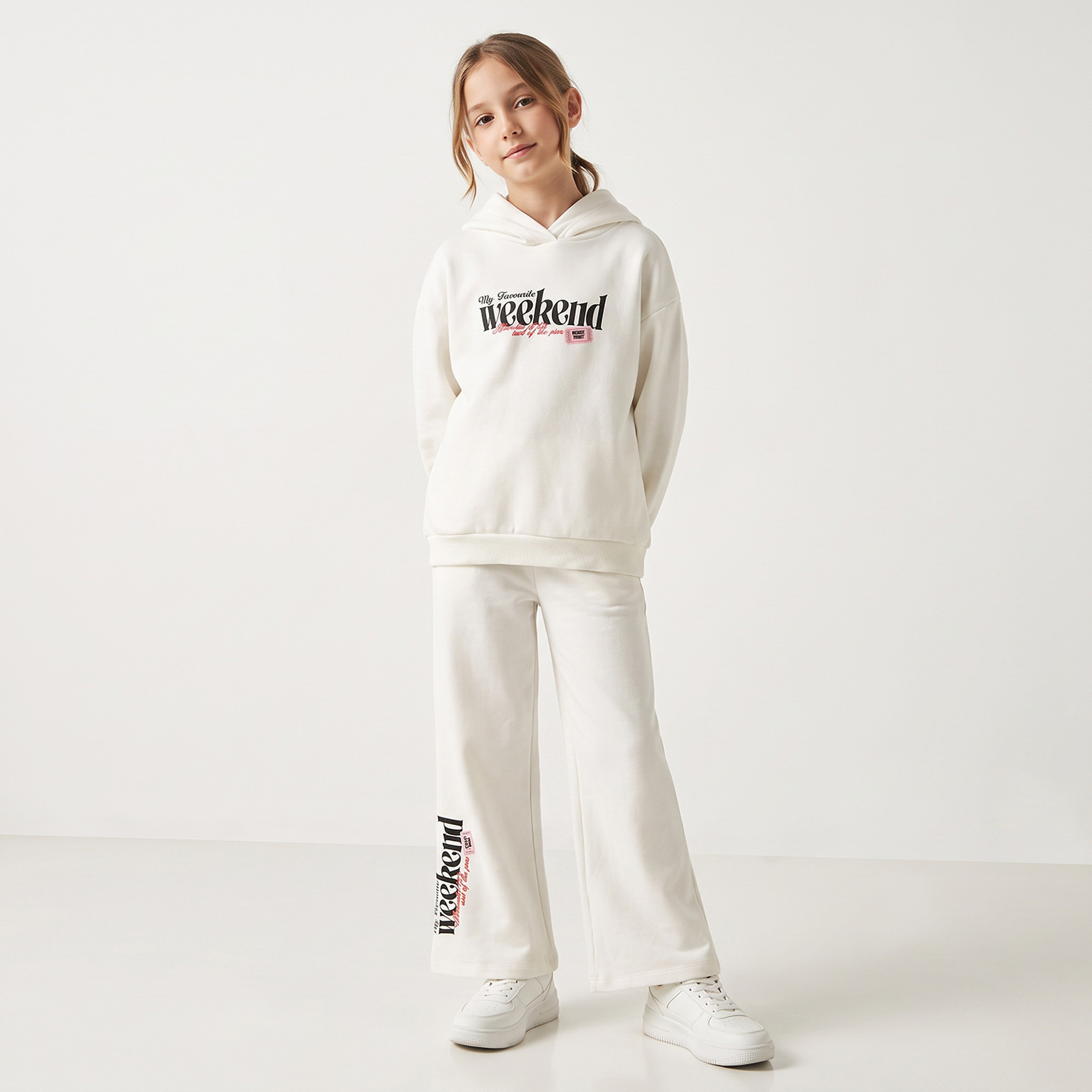 سويت شيرت بقبعة وأكمام طويلة من جونيورز-girls-clothing-sweatshirts-image-2