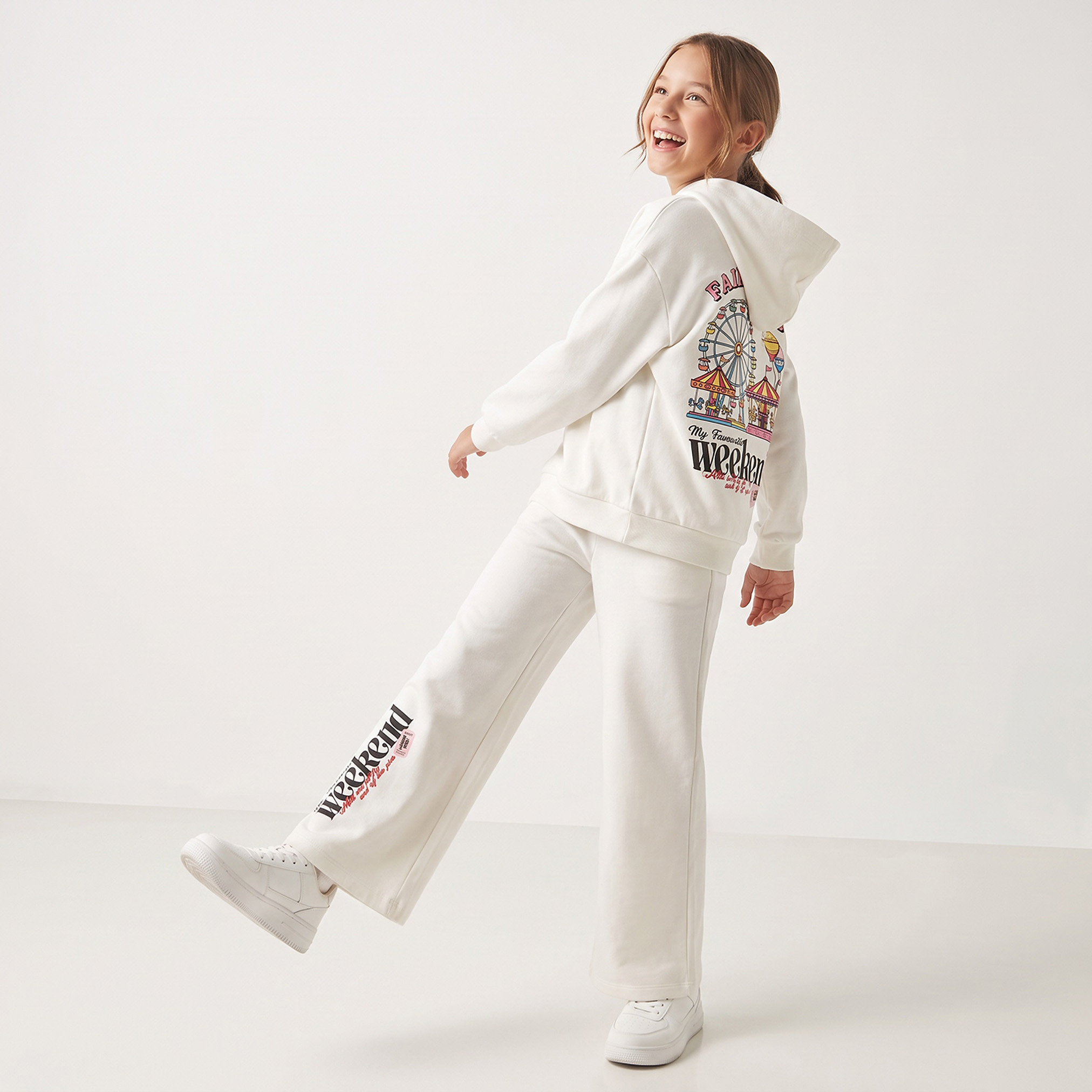 سويت شيرت بقبعة وأكمام طويلة من جونيورز-girls-clothing-sweatshirts-image-6
