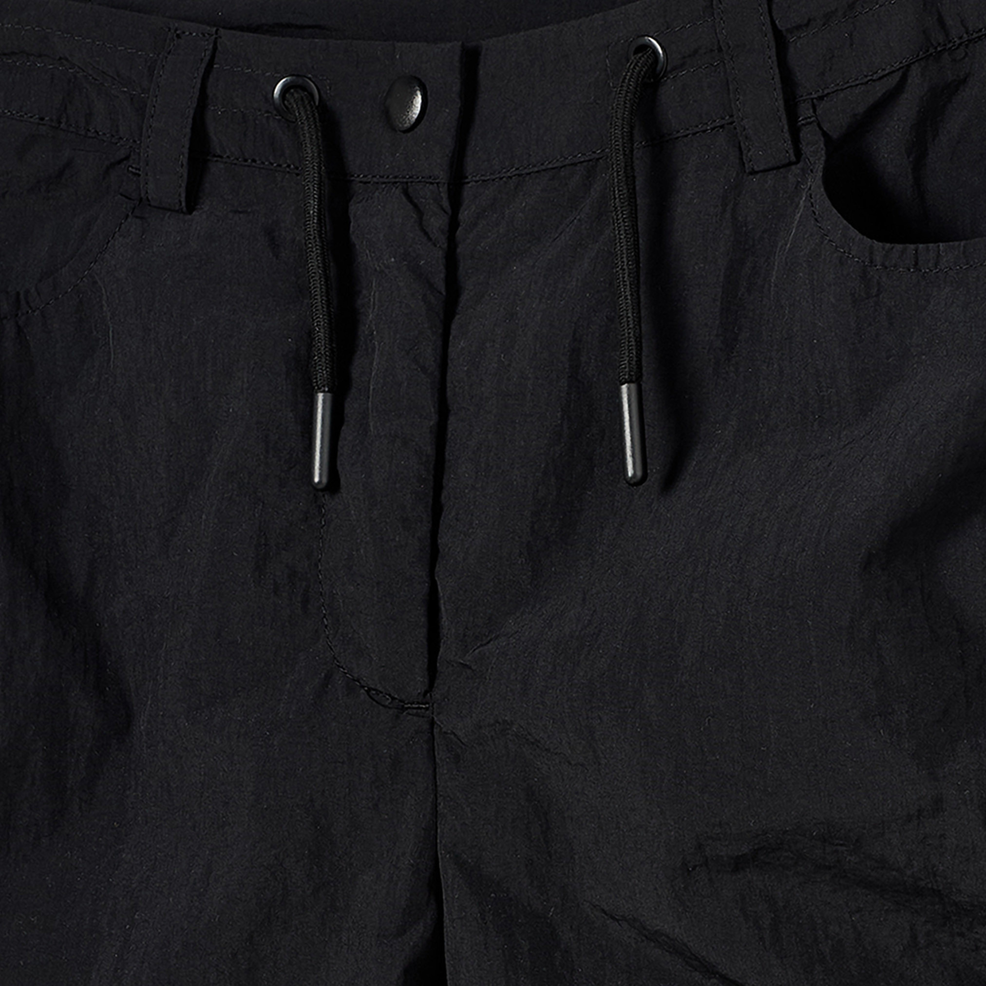 Juniors Wide Leg Trousers with Ruched Detail, Drawstring Waist-girls-clothing-bottoms-trousers-image-4