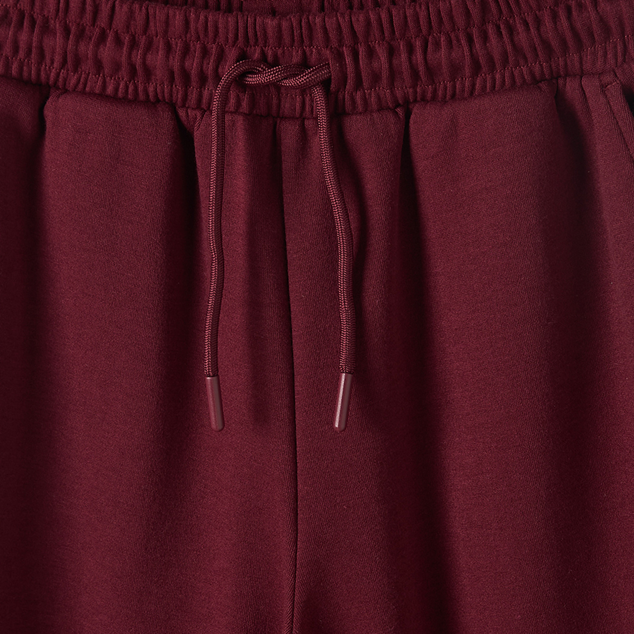 Juniors Elasticated Drawstring Waist Track Pants with Bow Detail-girls-clothing-schoolwear-bottoms-leggings-image-4