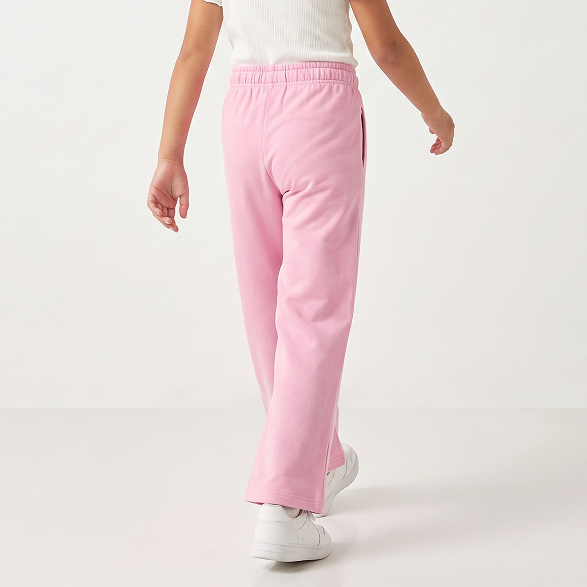 Juniors Drawstring Waist Track Pants with Pintuck-girls-clothing-bottoms-joggersandtrackpants-image-5