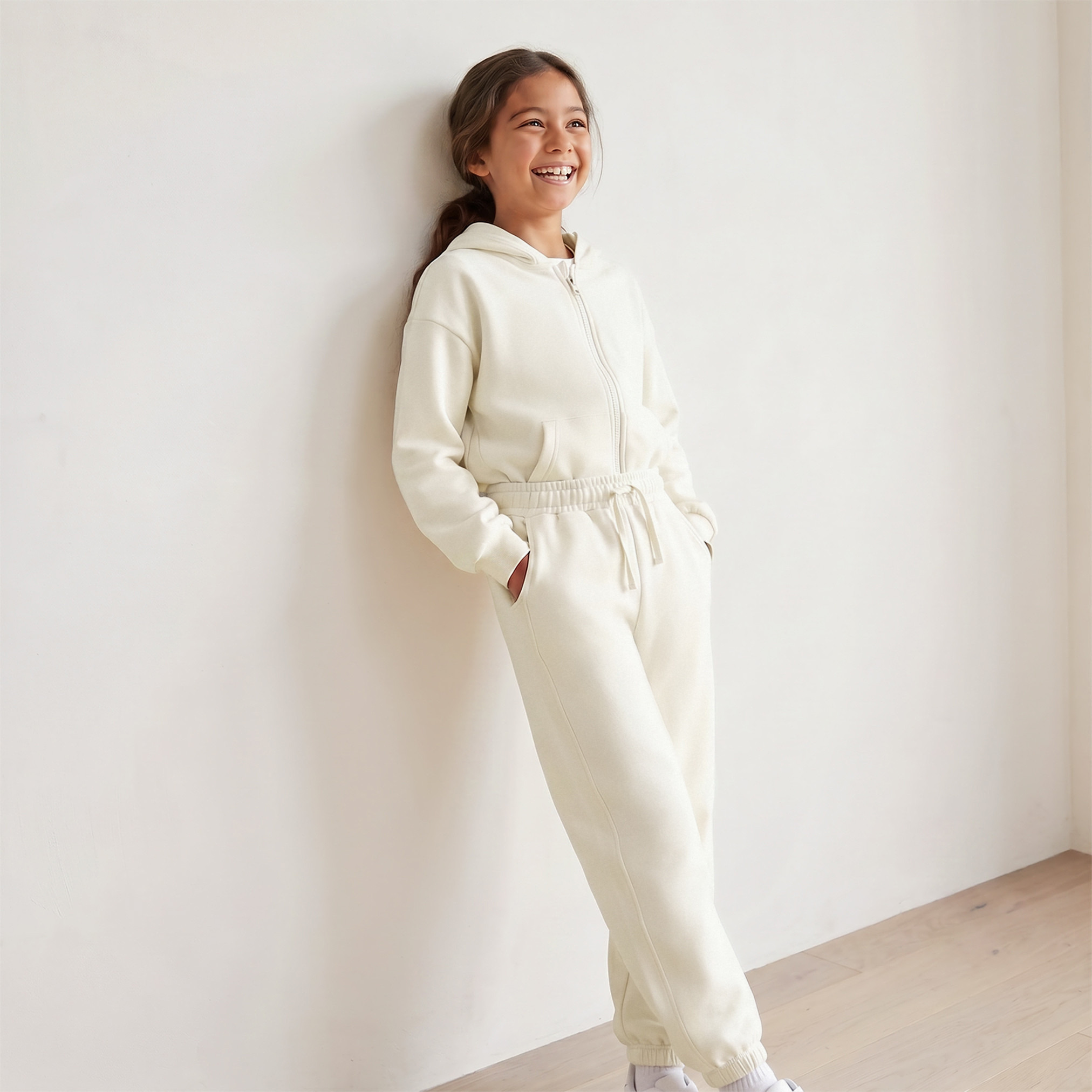 بنطلون رياضي برباط وجيوب من جونيورز-girls-clothing-schoolwear-bottoms-joggers-image-5