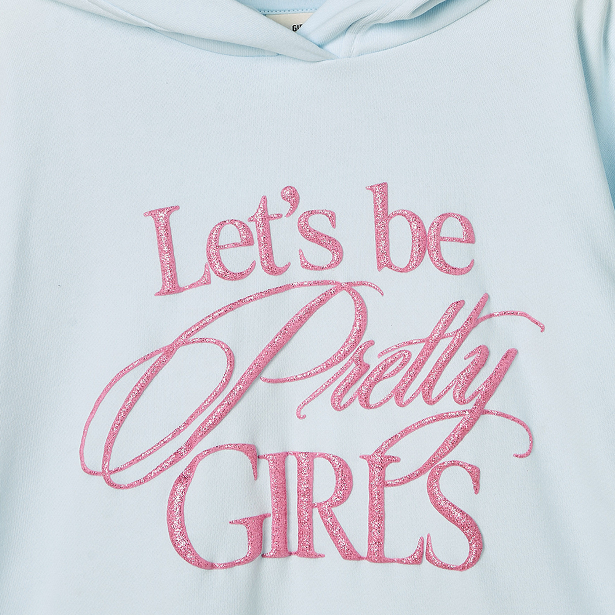 Juniors Hooded Neck Sweatshirt with Long Sleeves-girls-clothing-sweatshirts-image-4