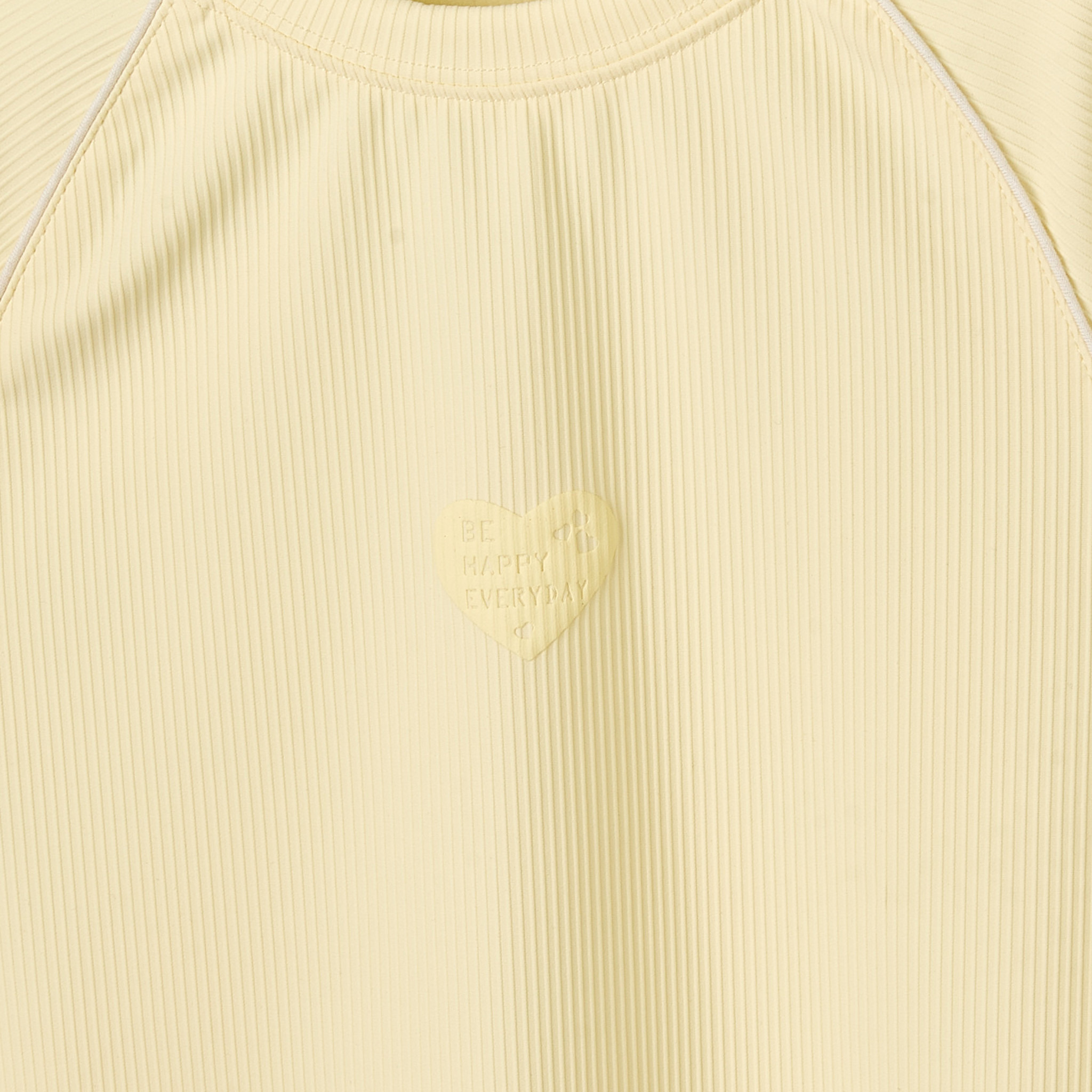 Juniors Round Neck Short Sleeves T-shirt and Wide Leg Pants Set with Ribbed Design-girls-clothing-setsandcoords-image-5